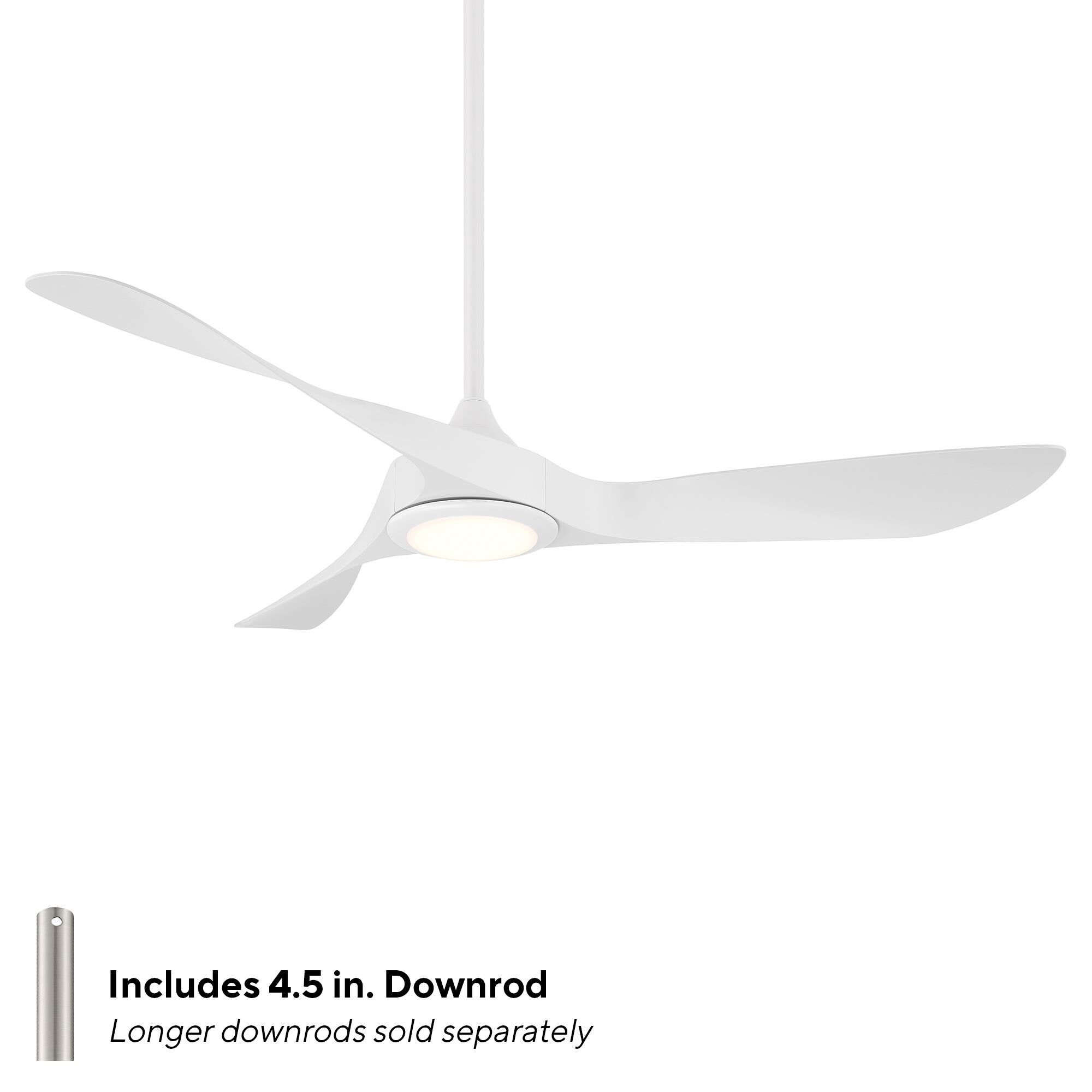 Shown in Matte White finish