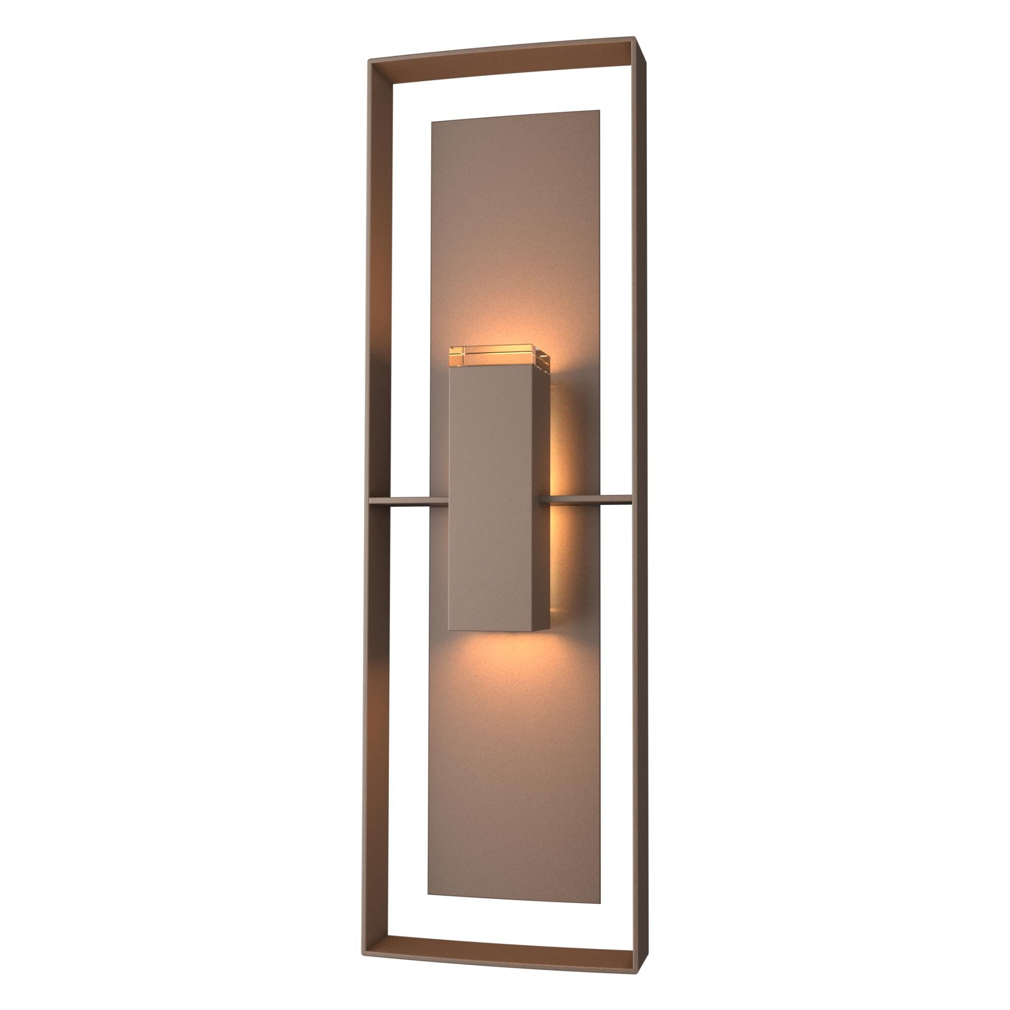 Shadow Box Outdoor Wall Light by Hubbardton Forge
