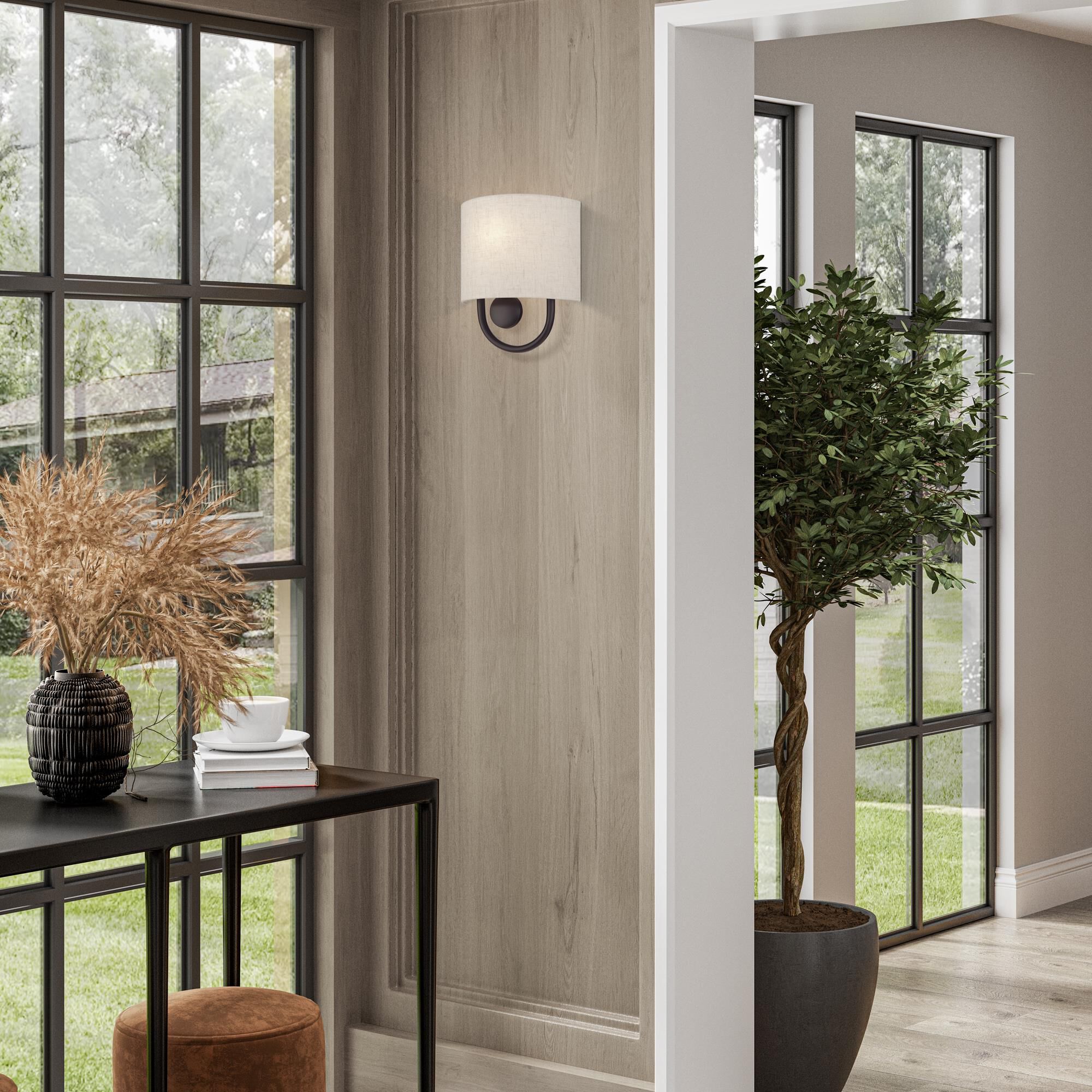 Stratton 9 Inch Wall Sconce by Livex Lighting