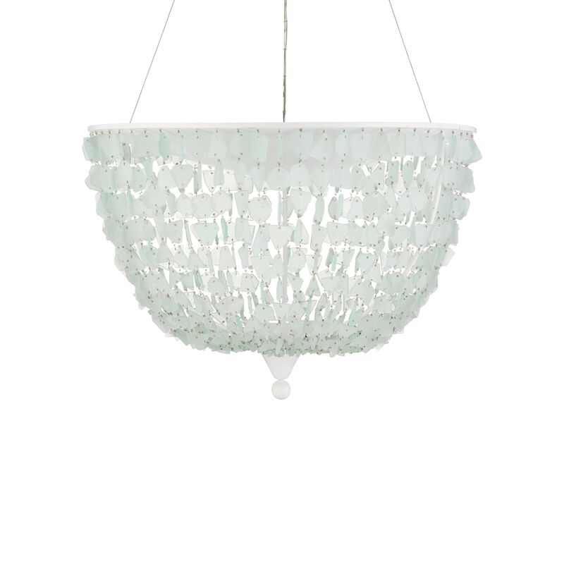 Thalassa 30 Inch Large Pendant by Currey and Company