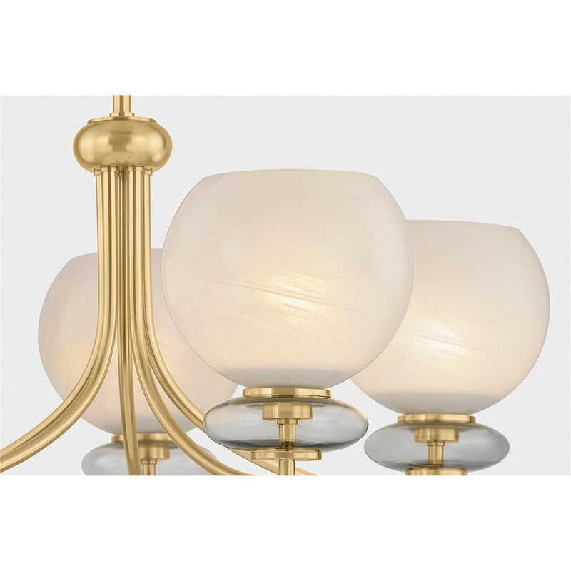 Alexia Medium Chandelier by Mitzi
