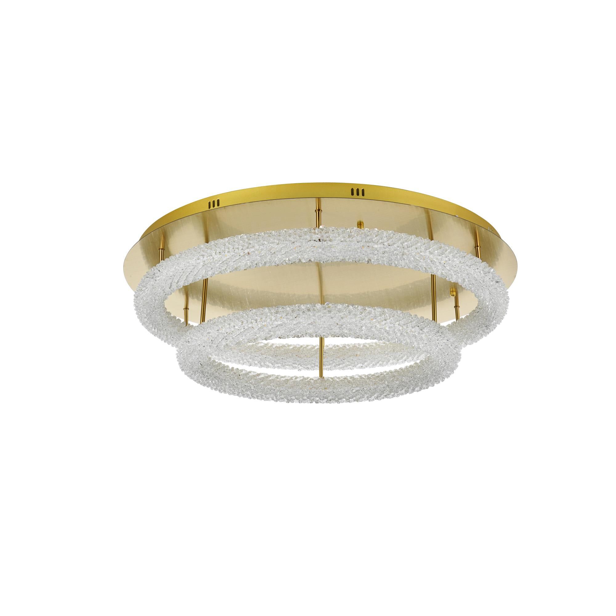 Shown in Satin Gold finish and Rc crystal