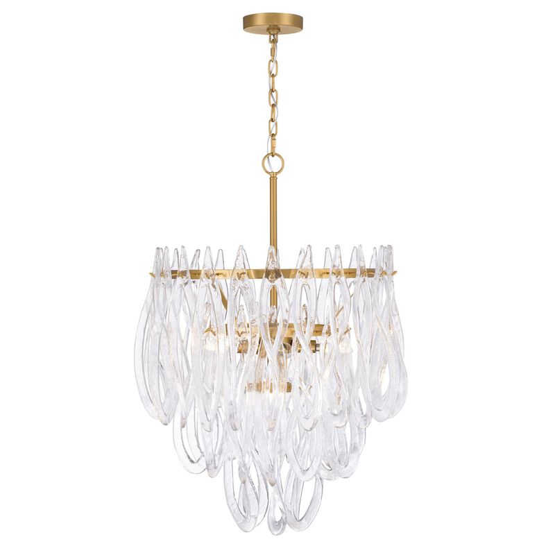 Glassara 23 Inch Chandelier by Metropolitan Lighting