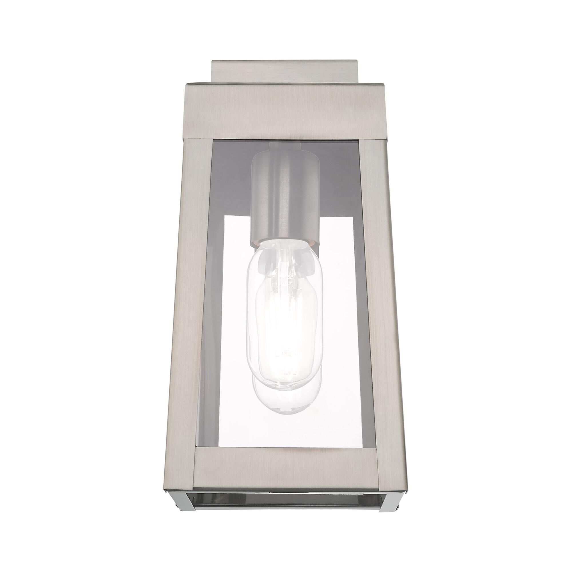 Oslo 9 Inch Tall 1 Light Outdoor Wall Light by Livex Lighting