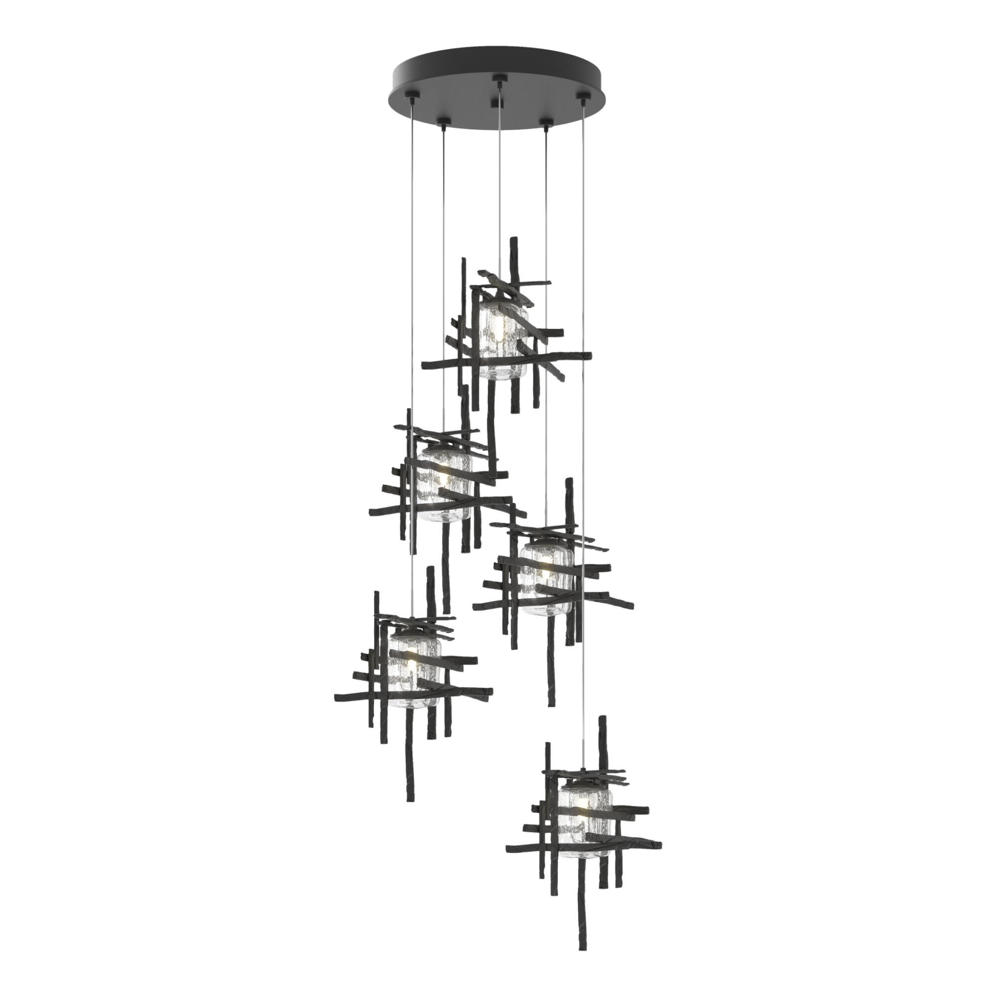 Tura 27 Inch 5 Light Multi Light Pendant,
