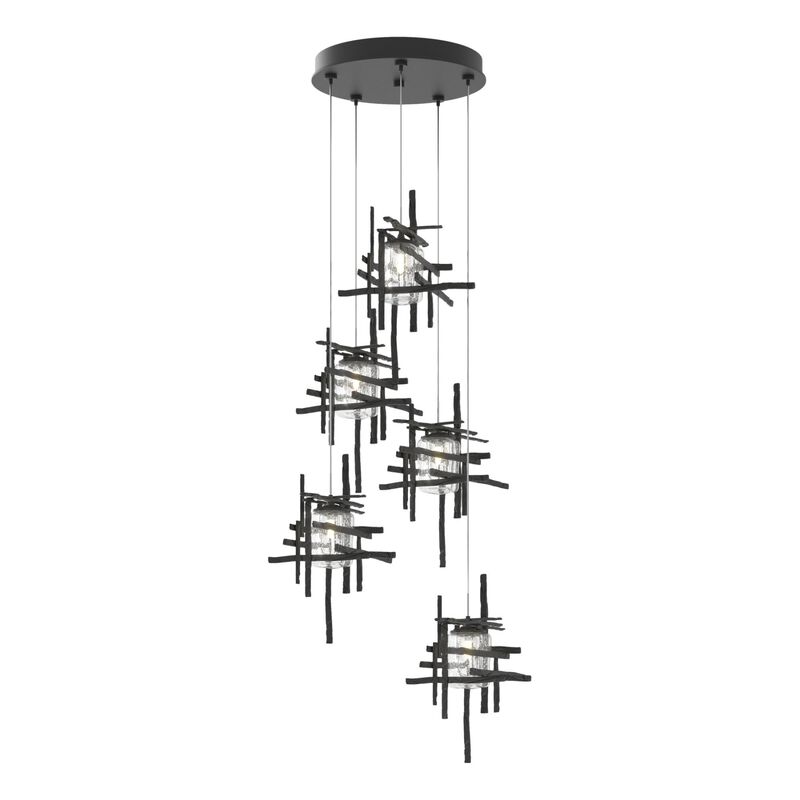 Tura 27 Inch 5 Light Multi Light Pendant by Hubbardton Forge