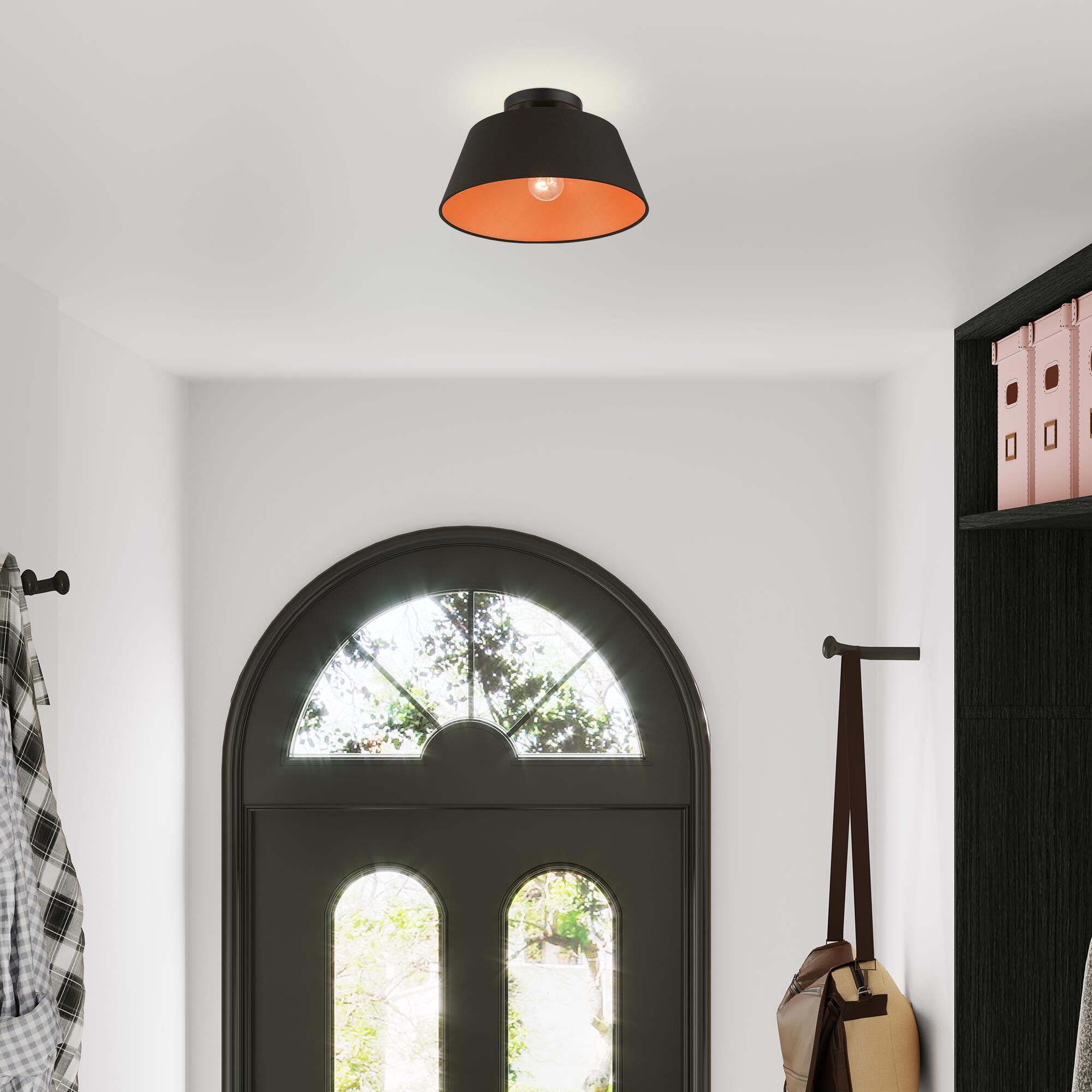 Palma 1 Light Semi Flush Mount by Livex Lighting