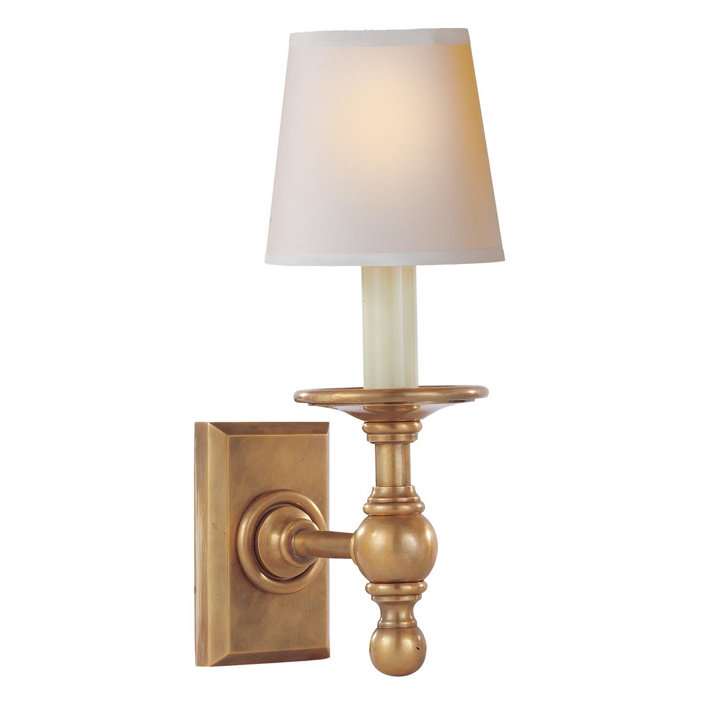 Visual Comfort Signature Collection Chapman & Myers Classic 8 Inch Wall Sconce