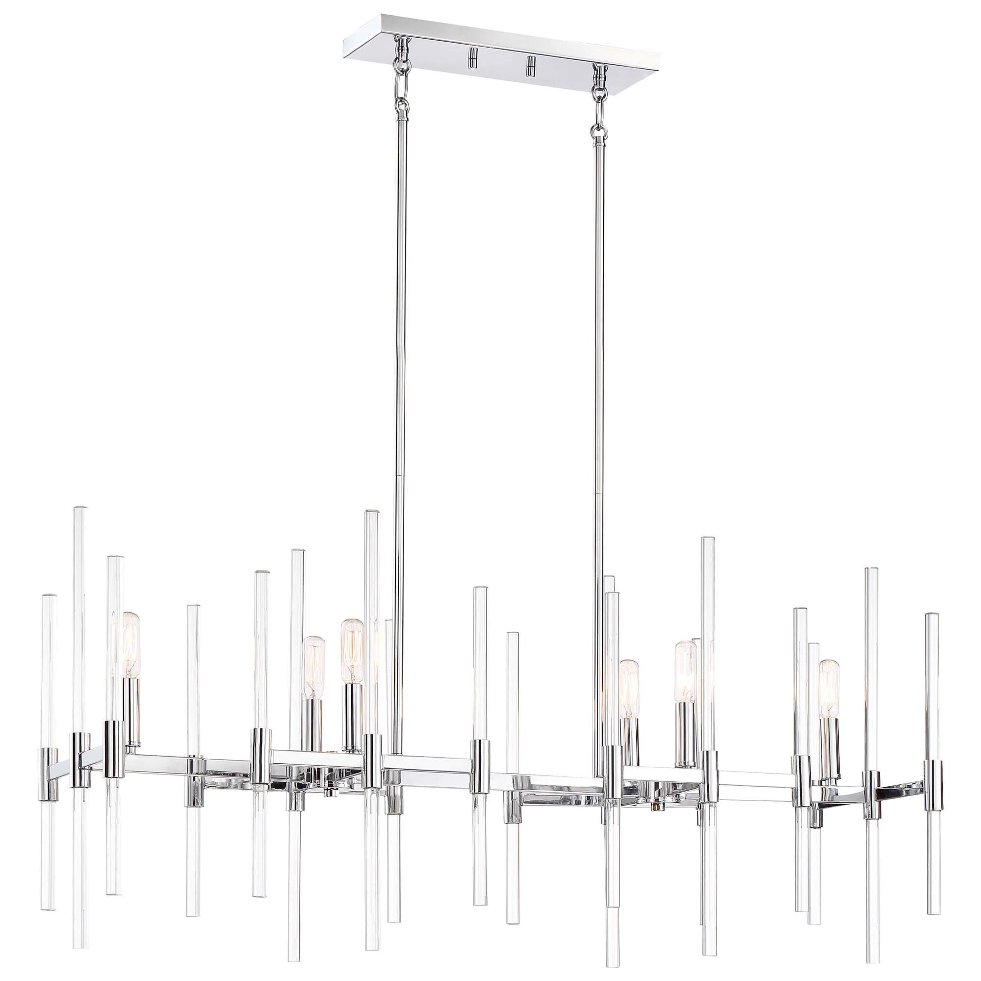 Pillar 38 Inch 6 Light Linear Suspension Light by Minka Lavery