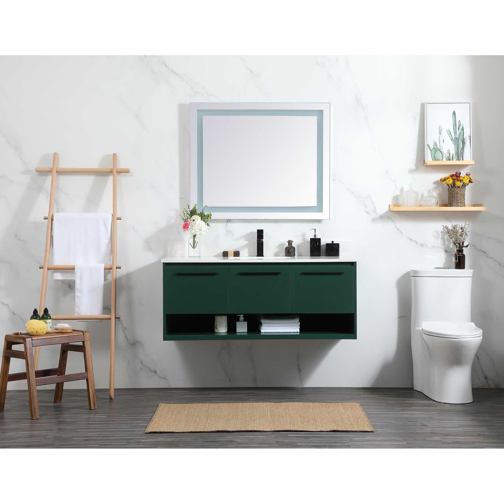 Shown in Green finish