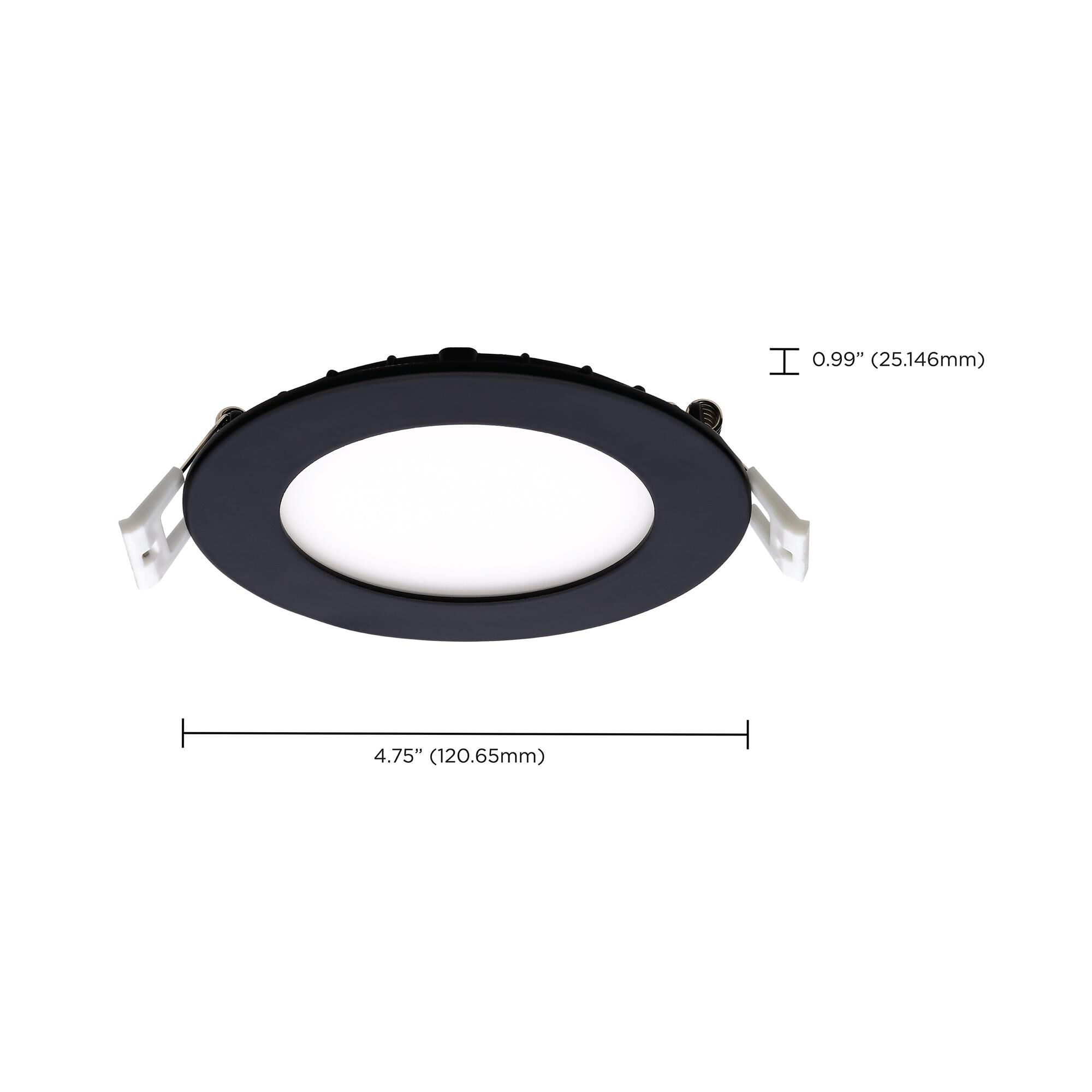 Shown in Black finish