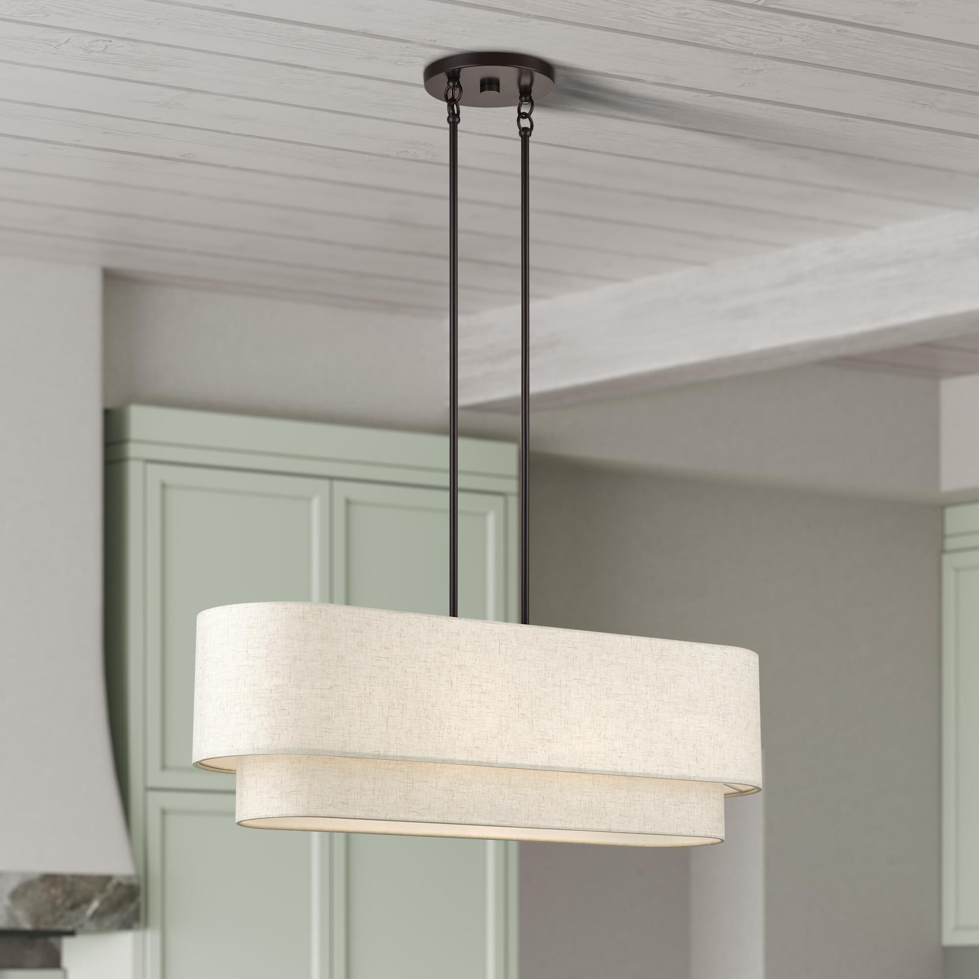 Manorwood 36 Inch Linear Suspension Light by Livex Lighting