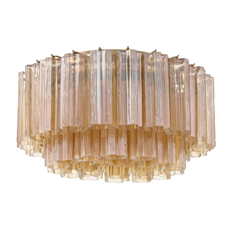 Addis 22 Inch 7 Light Semi Flush Mount by Crystorama