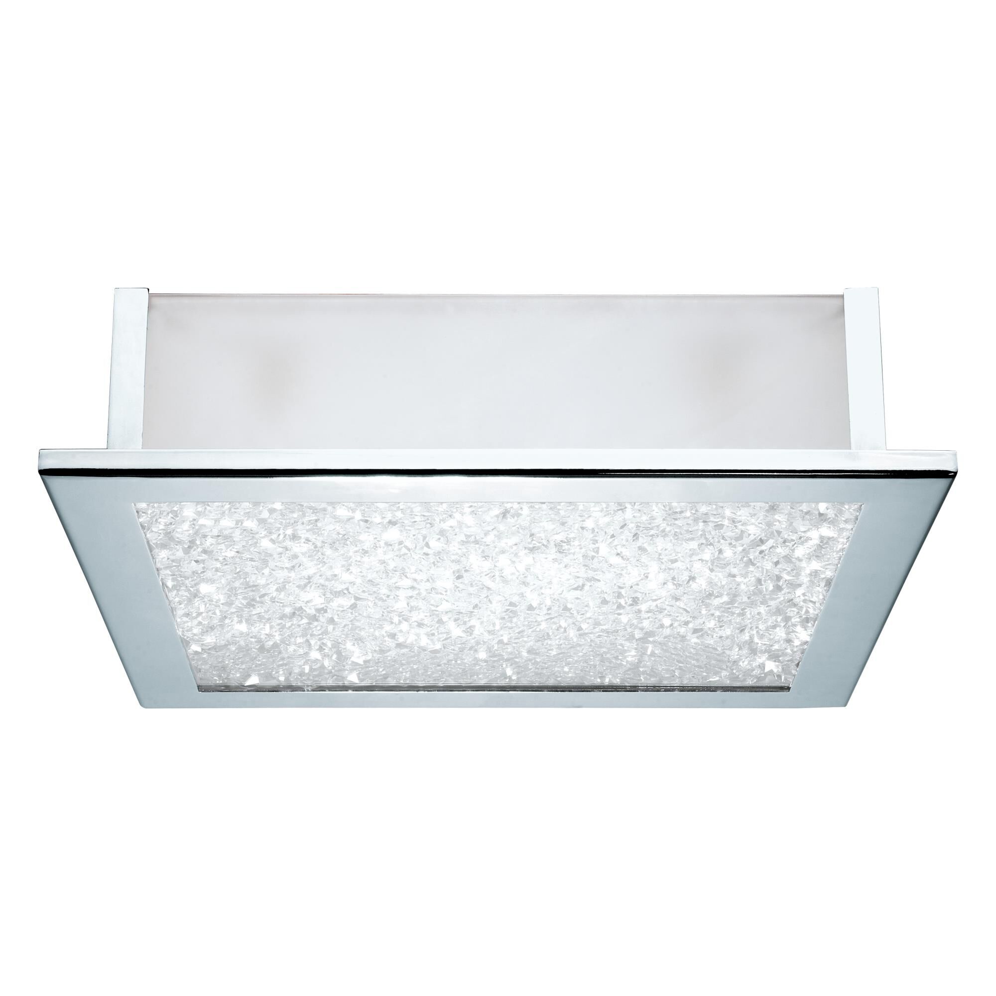 Eglo Auriga Crystal 15 Inch 5 Light Flush Mount by Eglo Lighting