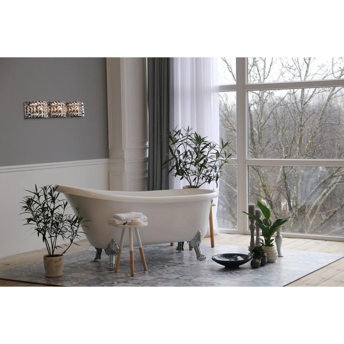 Tate 20 Inch 3 Light Bath Vanity Light by Elegant Lighting