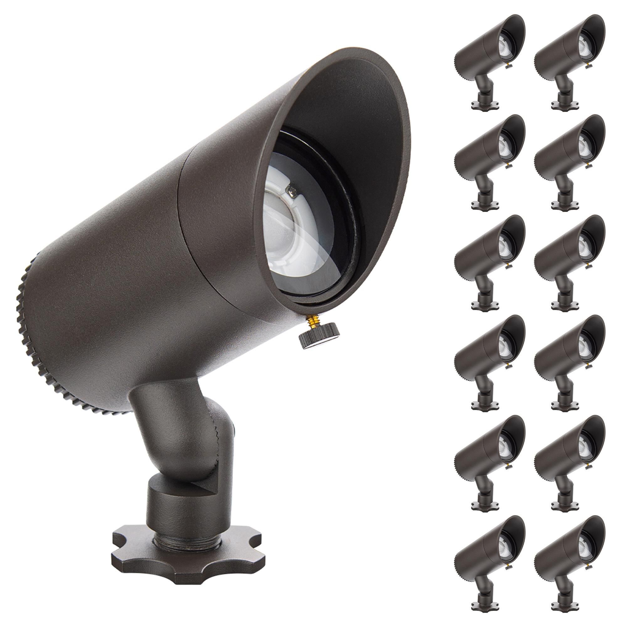 Wac Interbeam 4 Inch Outdoor Flood Light Pack of 12 by WAC Lighting