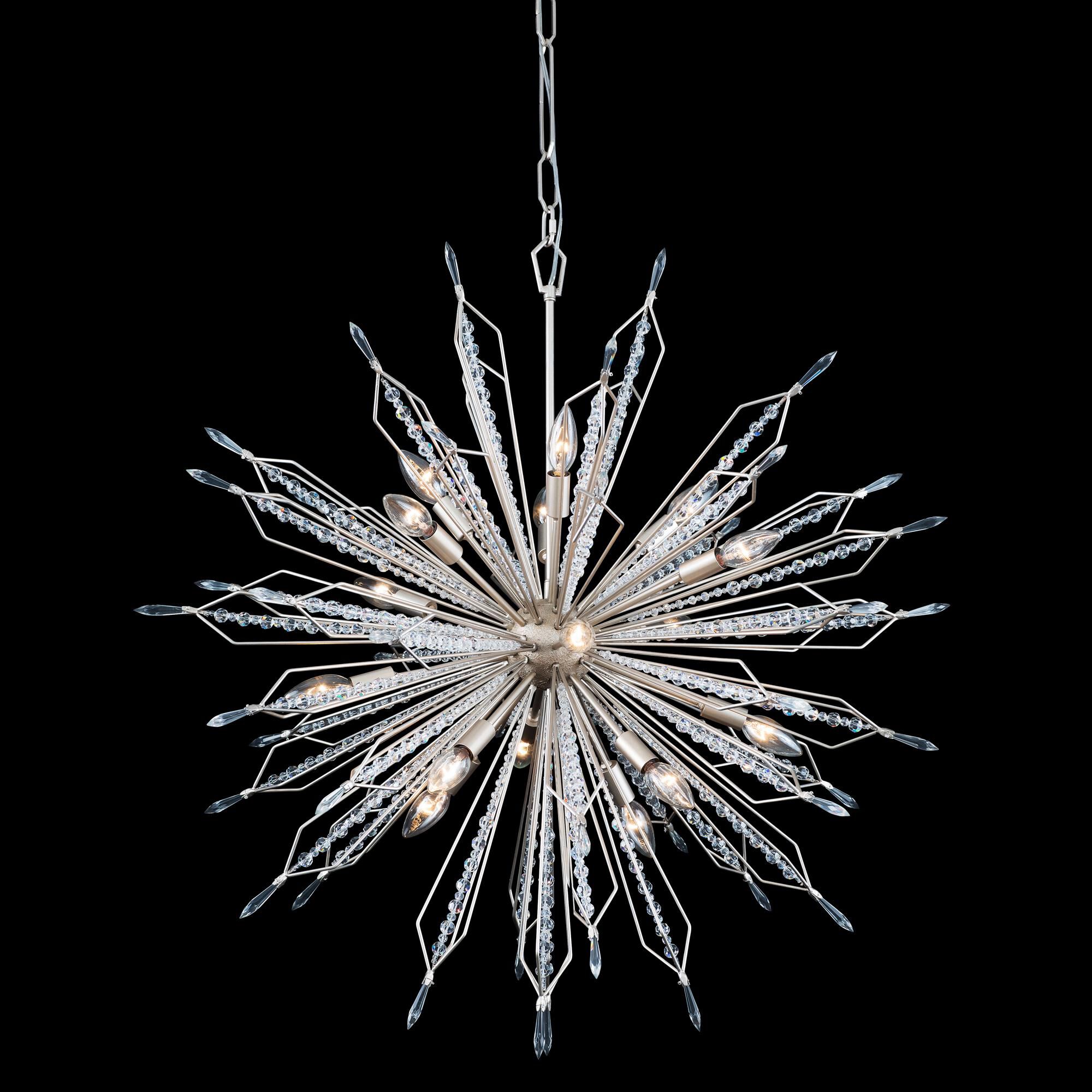 Shown in Gold Dust finish and Clear Premium crystal