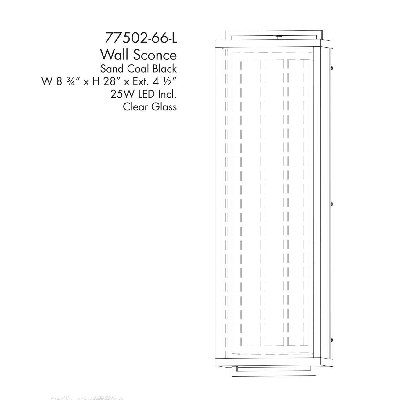 Eastly 28 Inch Outdoor Wall Light by Minka Lavery