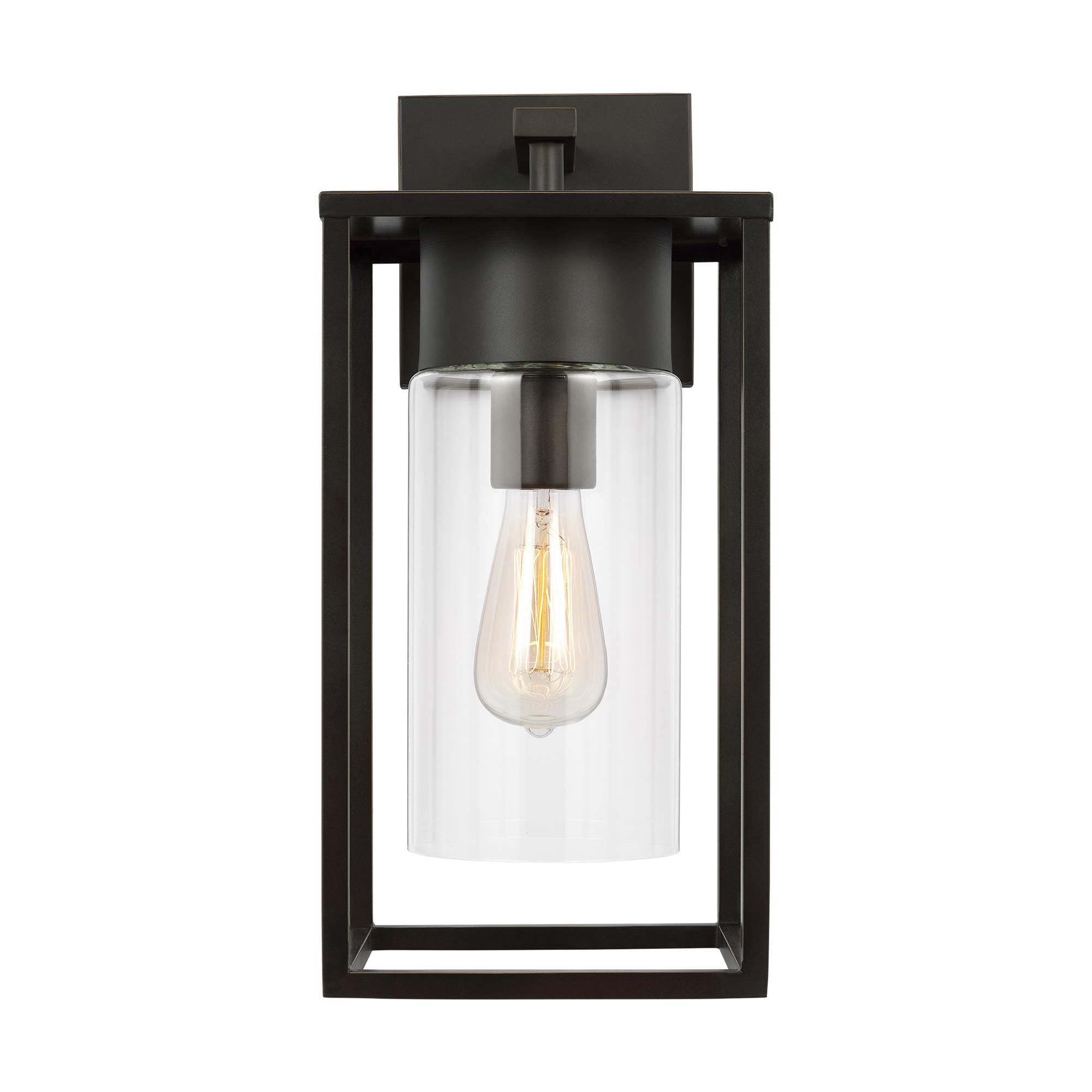 Shown in Antique Bronze finish and Clear glass and Clear Glass shade