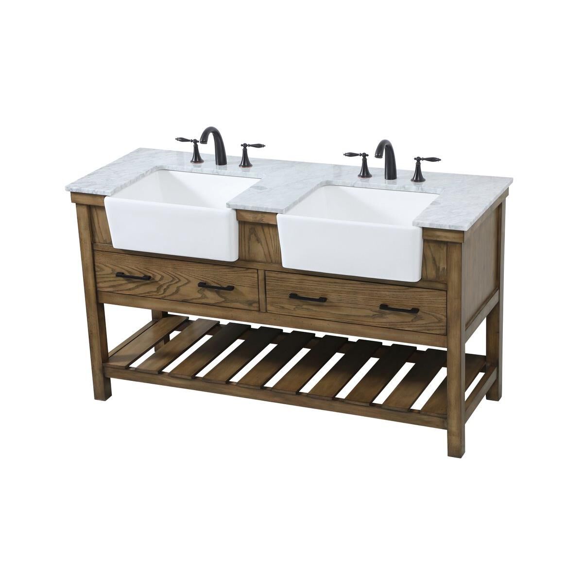 Shown in Green finish and Without Backsplash accent