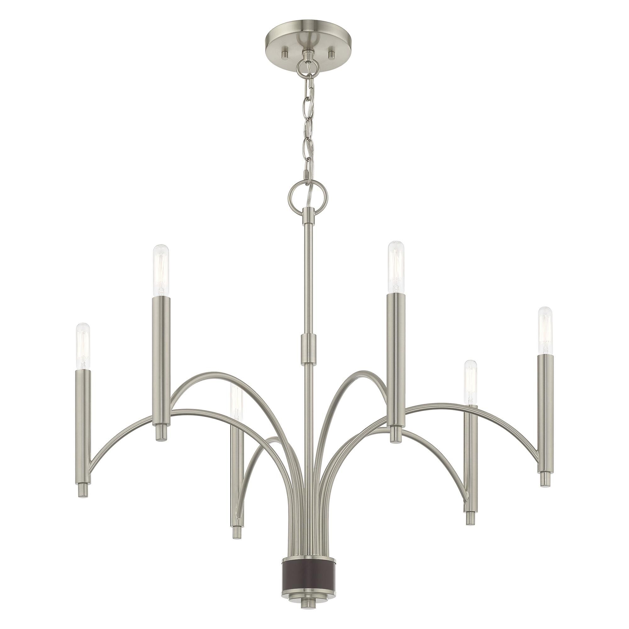 Wisteria 6 Light Chandelier by Livex Lighting