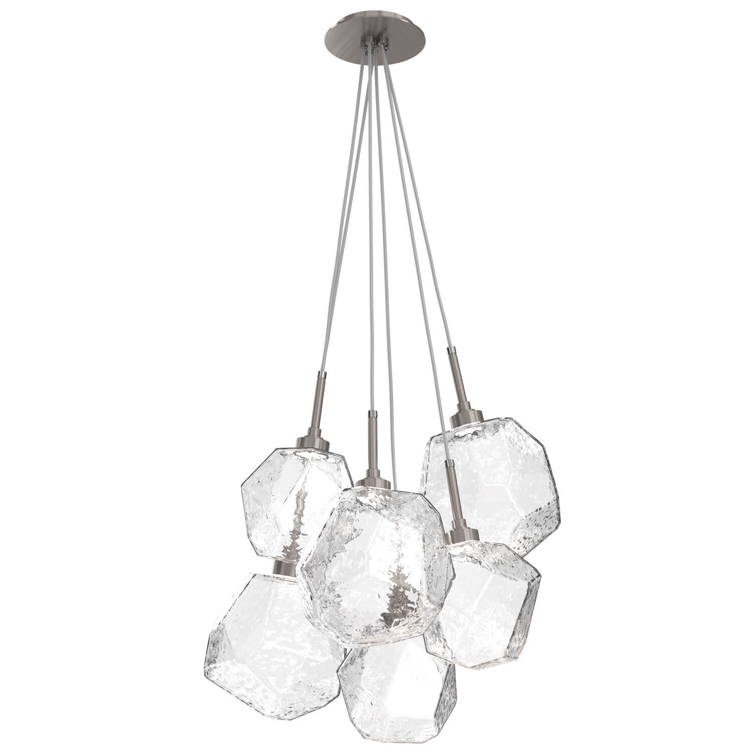 Gem 18 Inch 6 Light LED Multi Light Pendant by Hammerton Studio