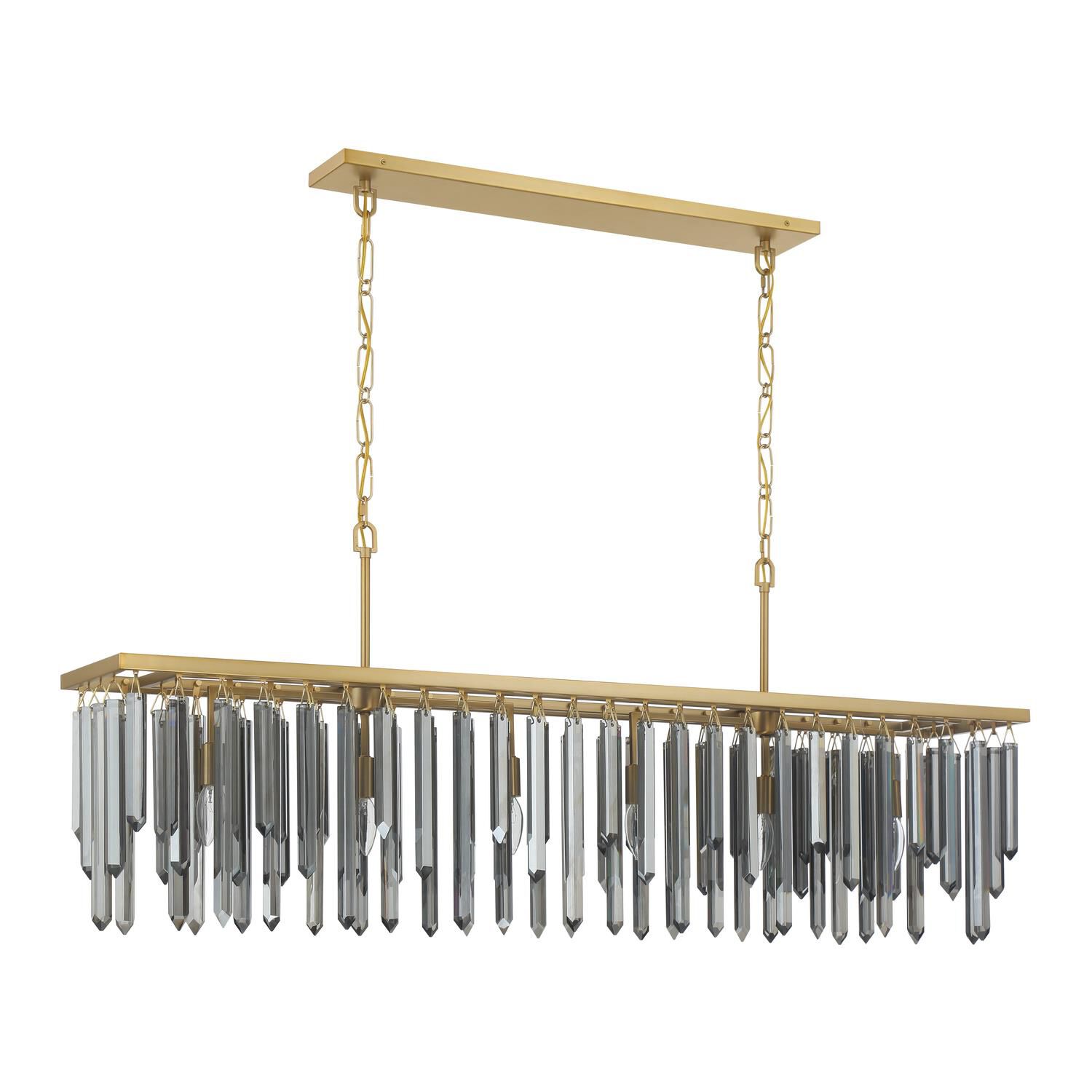 Gemma 52 Inch Linear Suspension Light by Crystorama