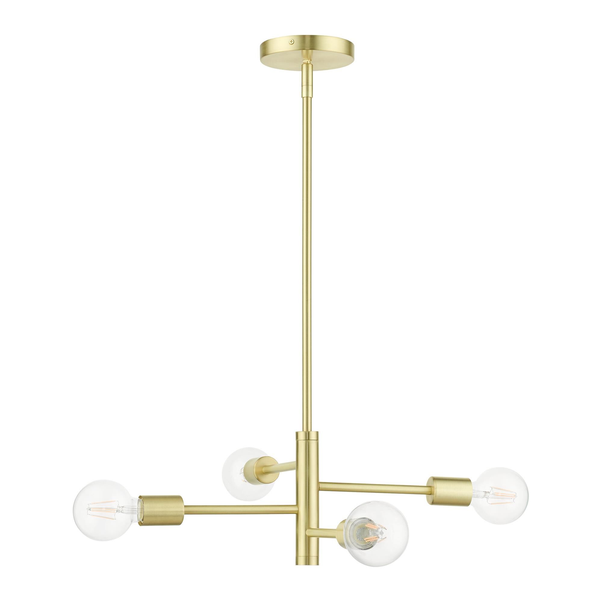 Bannister 4 Light Mini Chandelier by Livex Lighting
