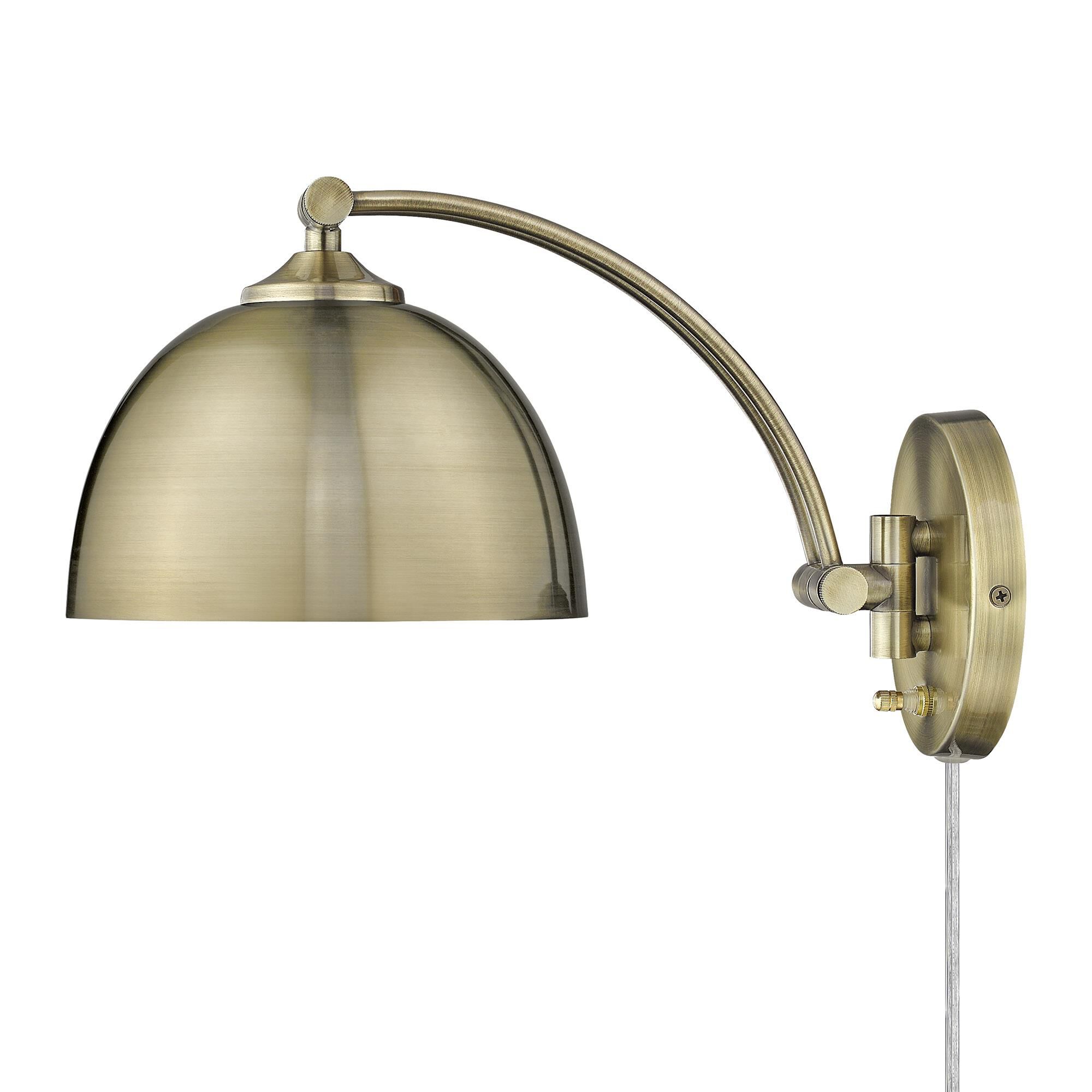 Rey 8 Inch Wall Sconce by Golden Lighting