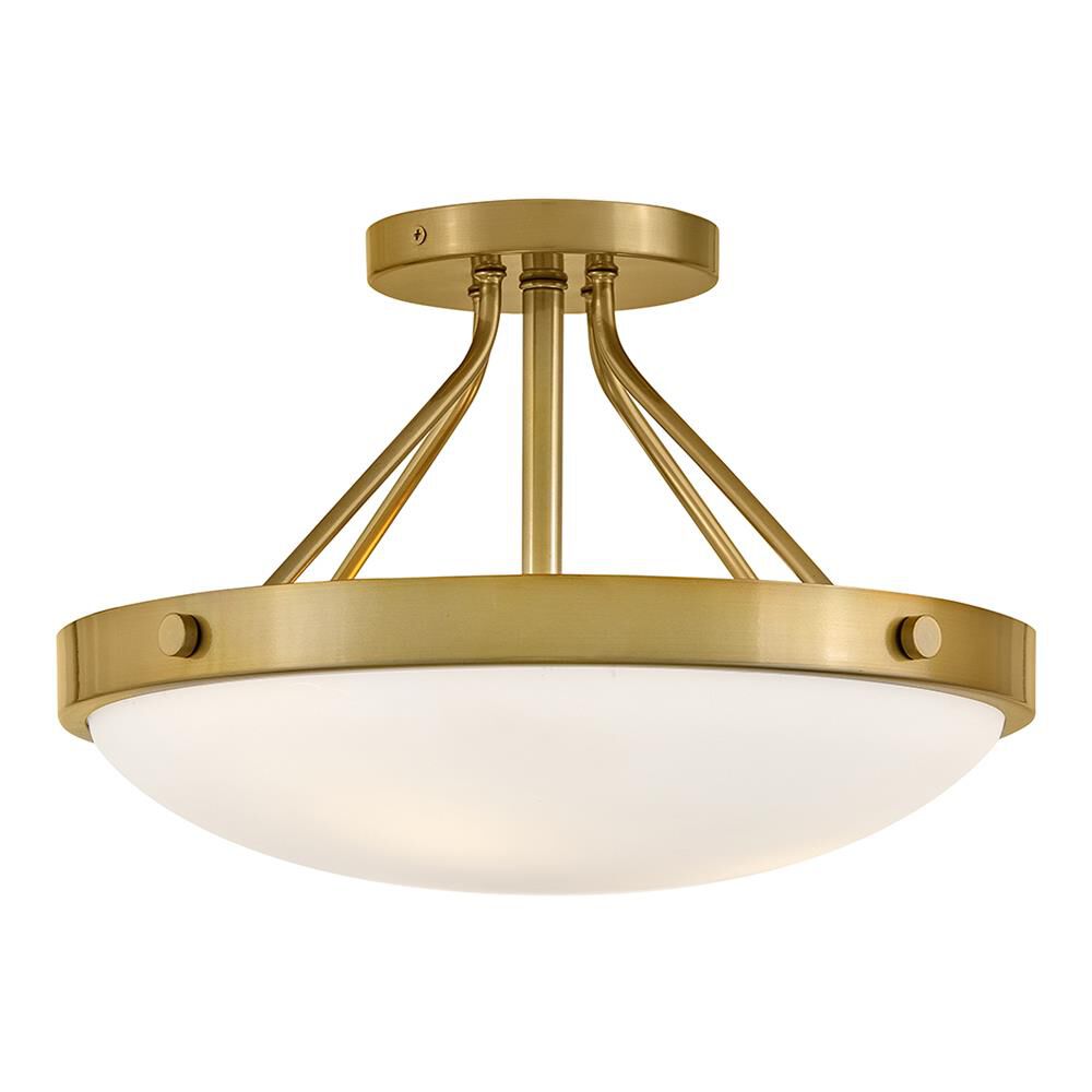 Gus 15 Inch Semi Flush Mount by Lark