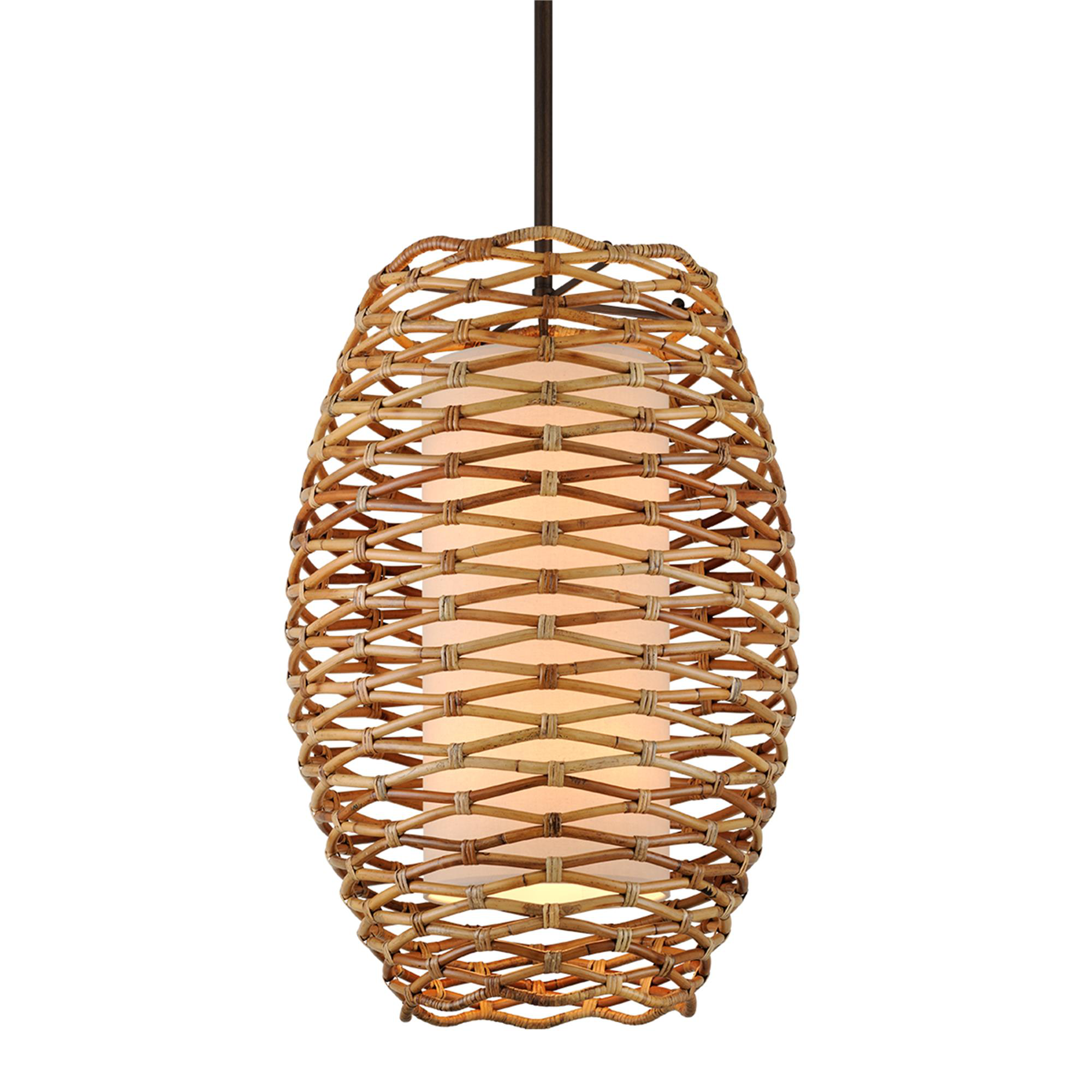 Shown in Bronze, Natural finish and Cream Linen shade