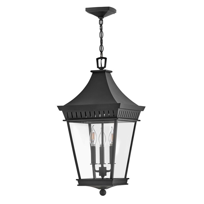 Chapel Hill Large Outdoor Hanging Lantern by Hinkley