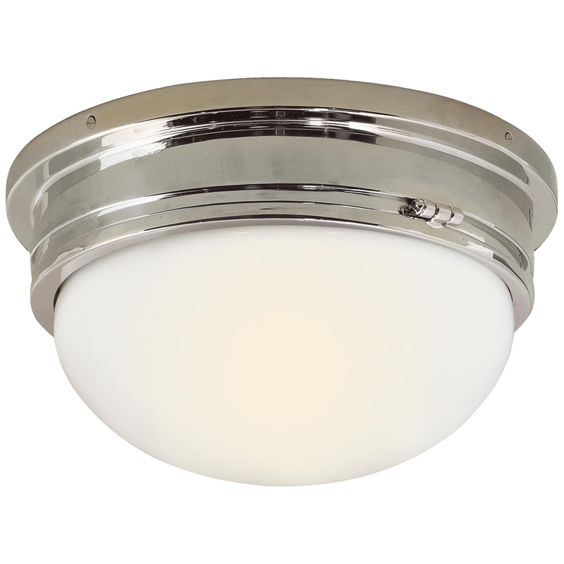 Chapman & Myers Marine 12 Inch 2 Light Flush Mount by Visual Comfort Signature Collection