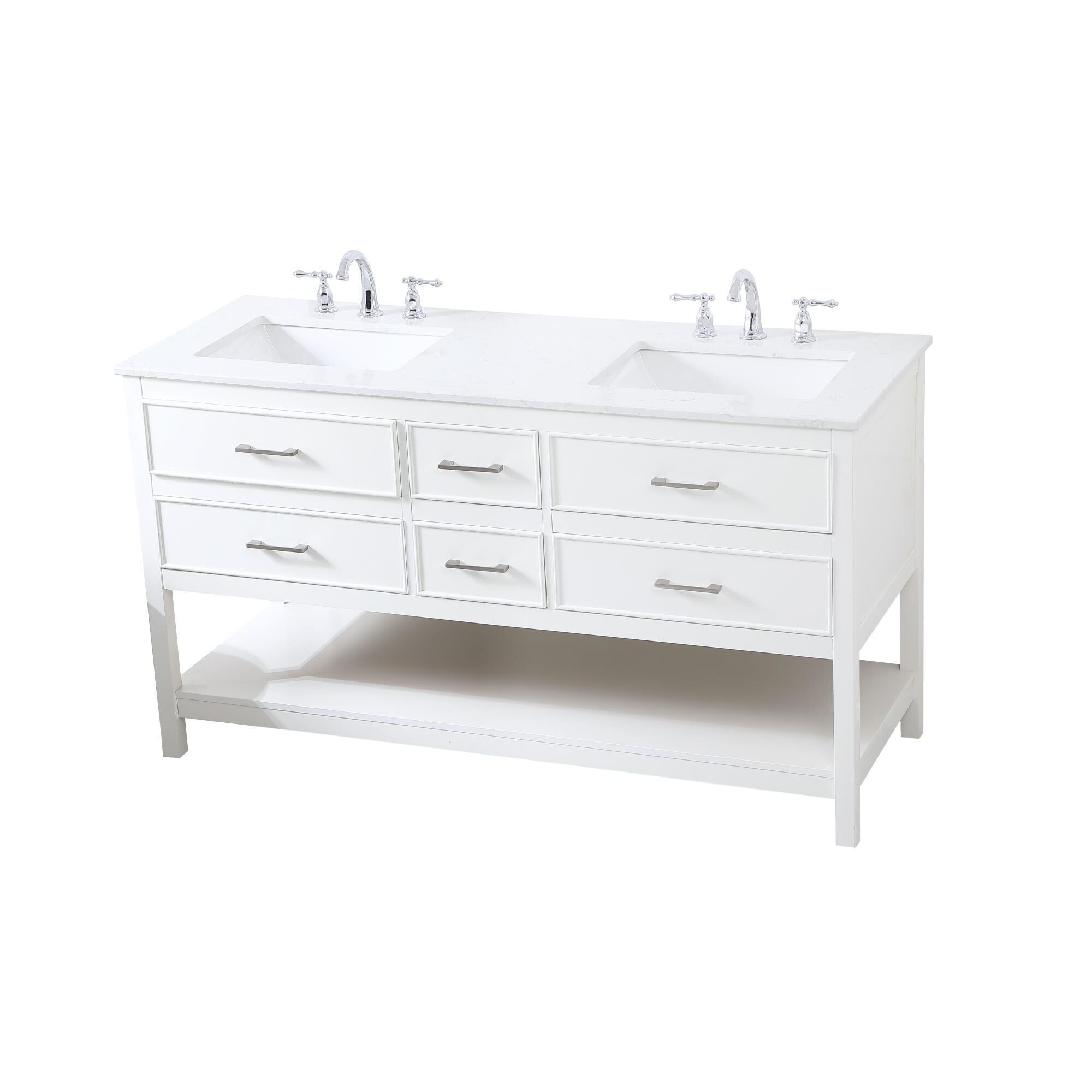 Sinclaire 60 Inch Bath Vanity by Elegant Decor