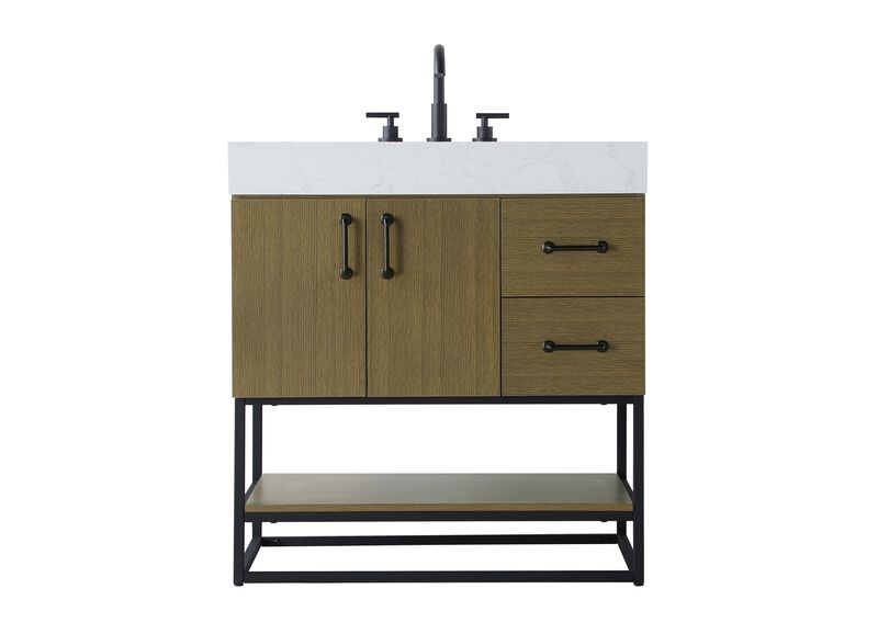 Caroline 32 Inch Bath Vanity by Elegant Dcor