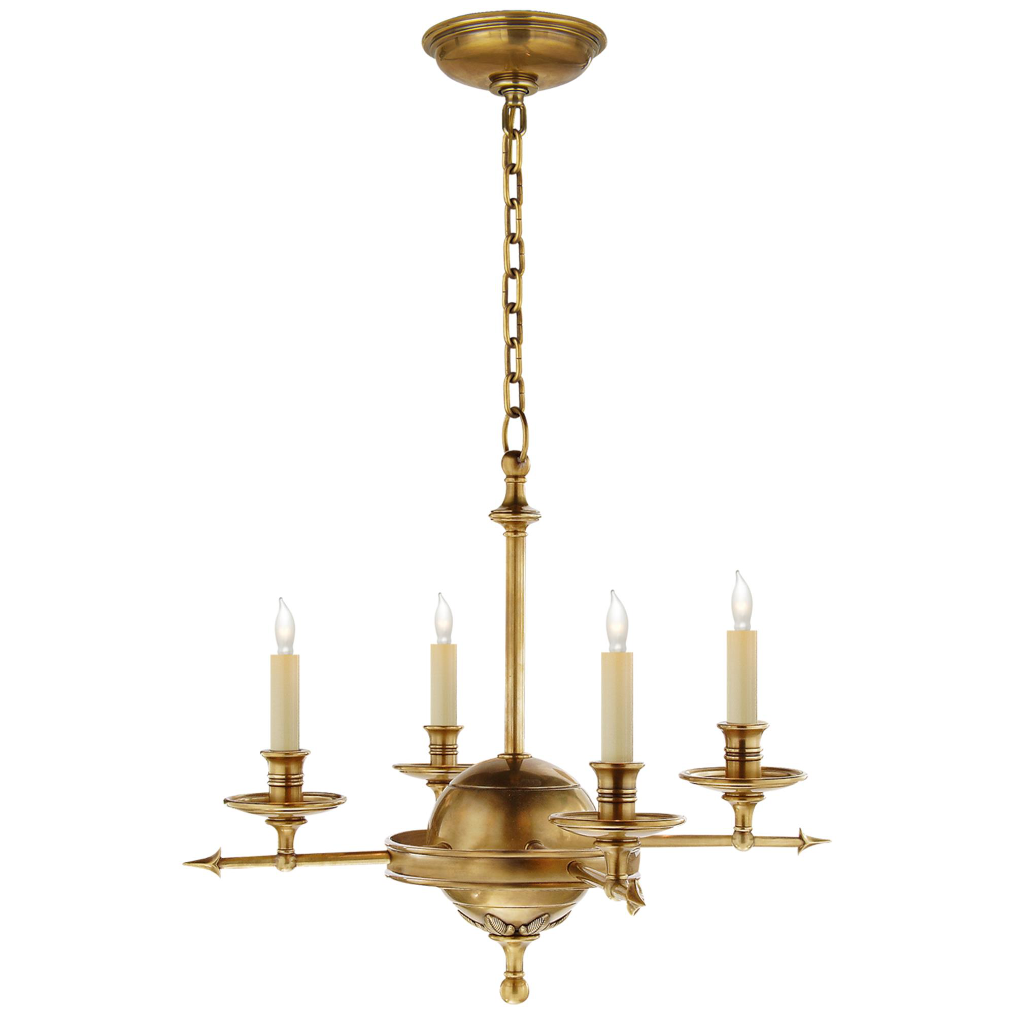 Shown in Antique-Burnished Brass finish