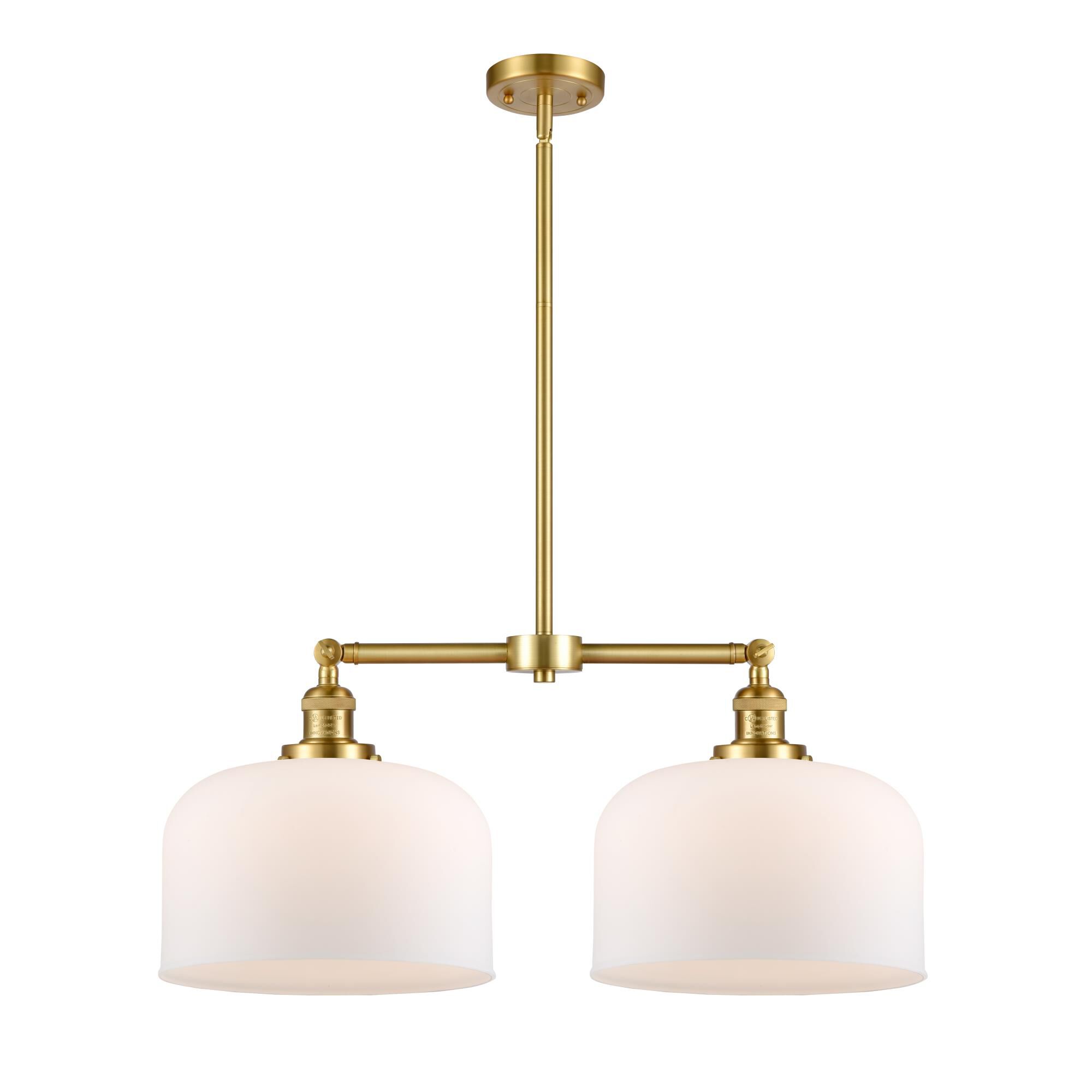 Bruno Marashlian Large Bell 21 Inch 2 Light Mini Chandelier by Innovations Lighting