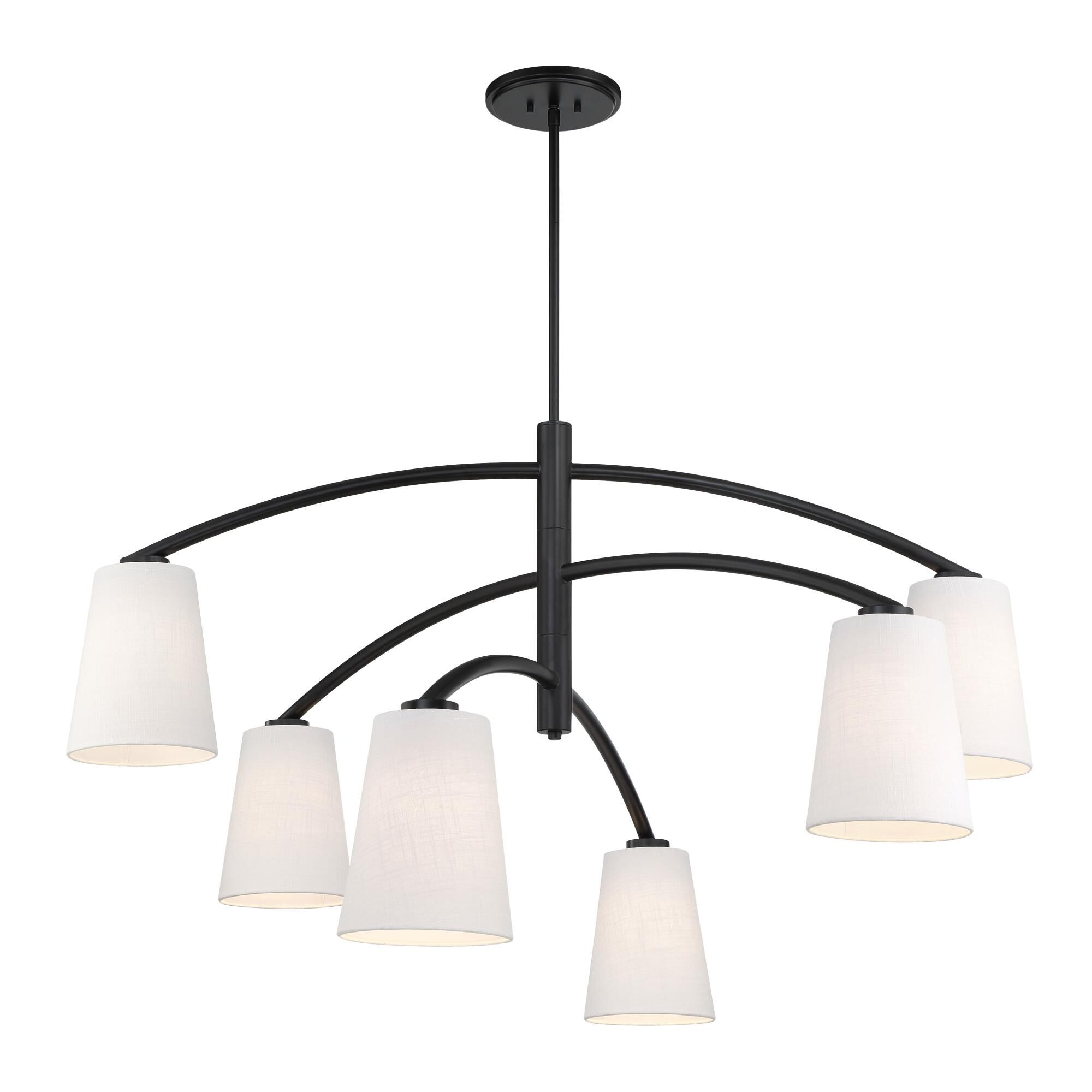 Shown in Coal finish and Fabric shade