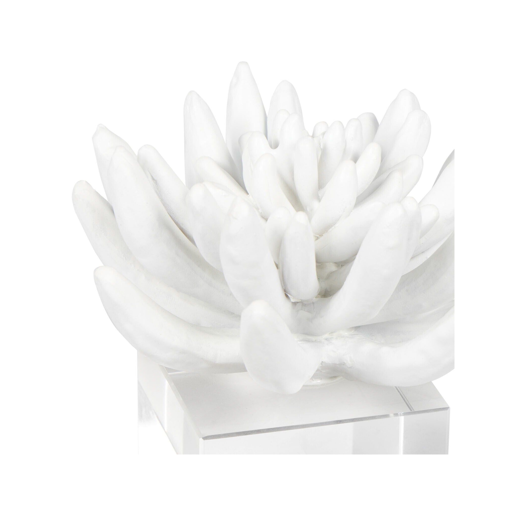 Shown in White finish and - None - shade