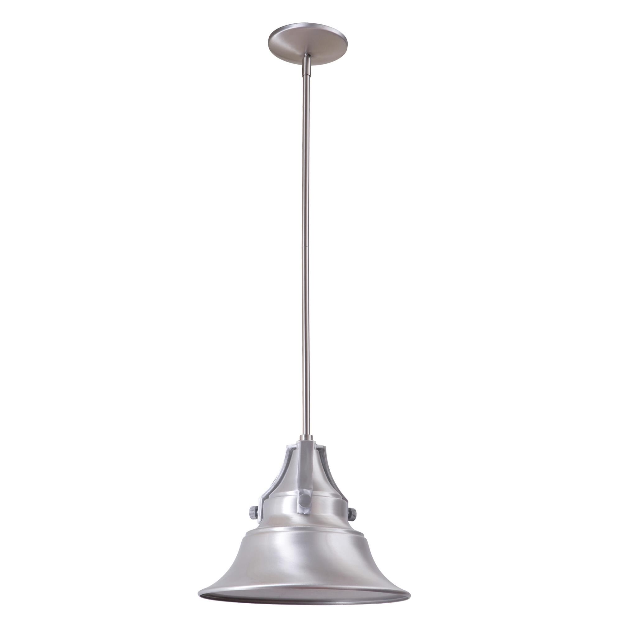 Shown in Satin Aluminum finish and 0.0 glass and 0.0 shade