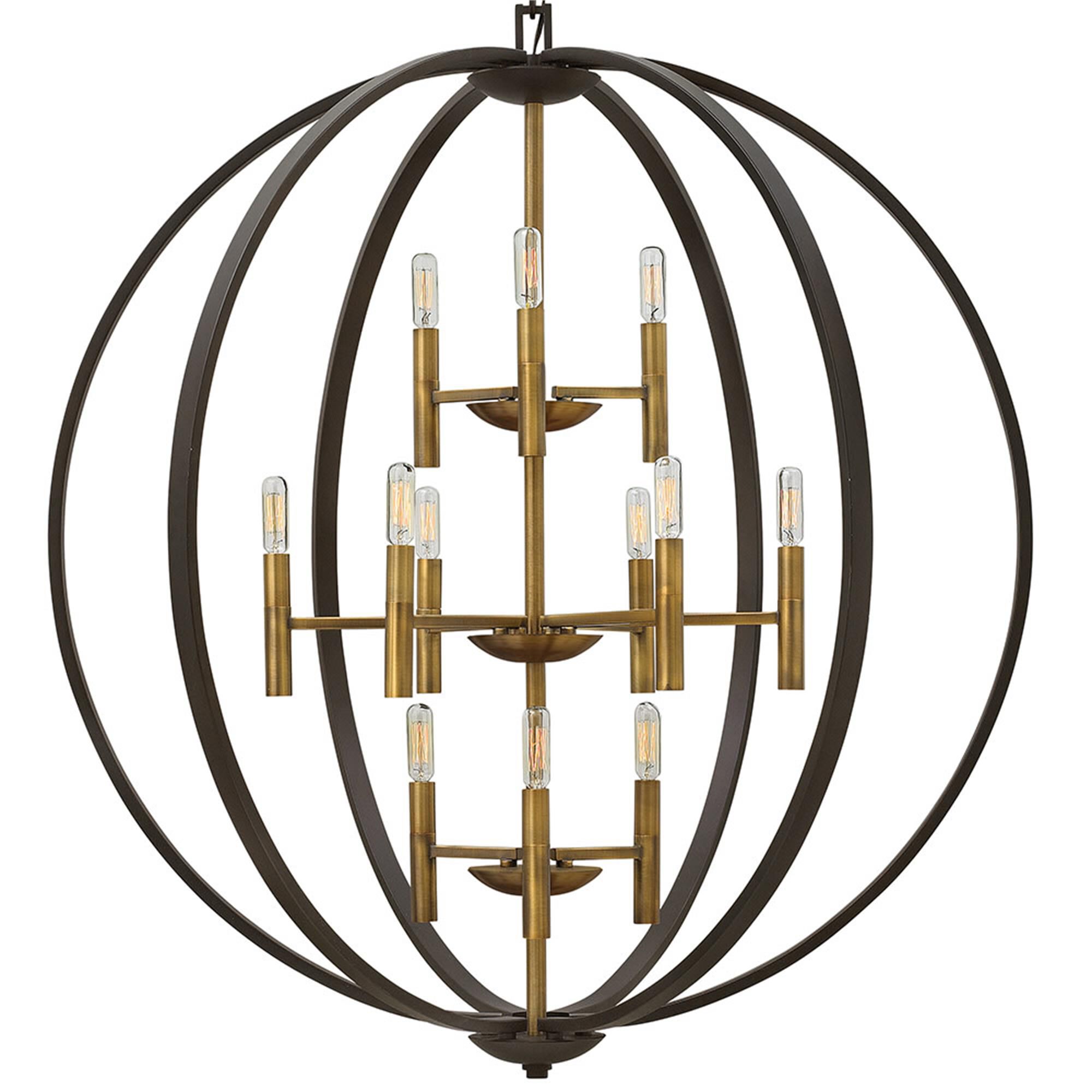 Euclid 36 Inch Chandelier,