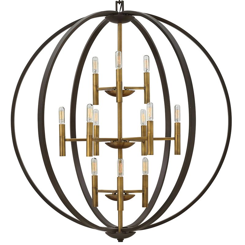 Euclid 36 Inch Chandelier by Hinkley