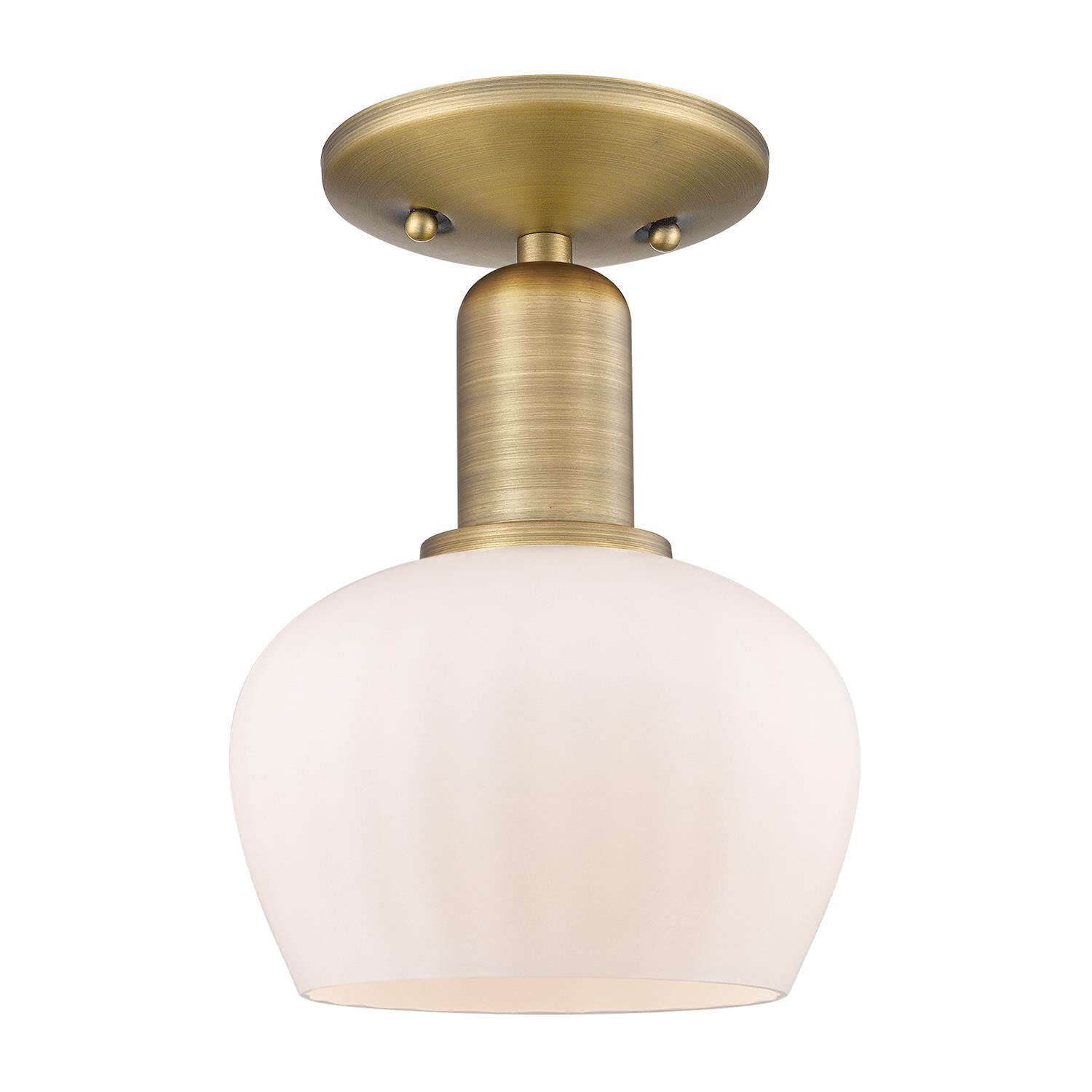 Bruno Marashlian Fenton 7 Inch Semi Flush Mount by Innovations Lighting