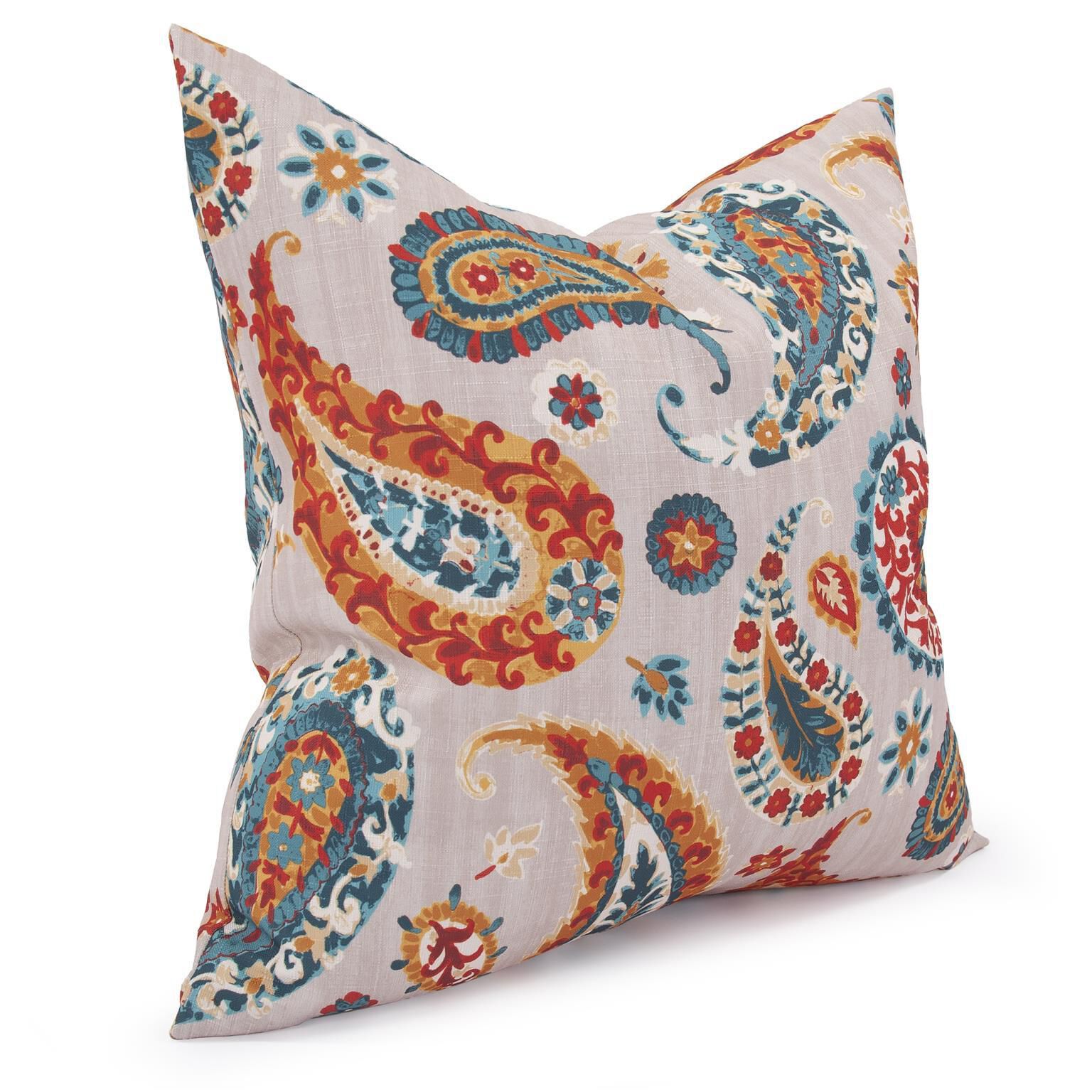 The Boteh Pillow  Decorative Pillow by Howard Elliott Collection