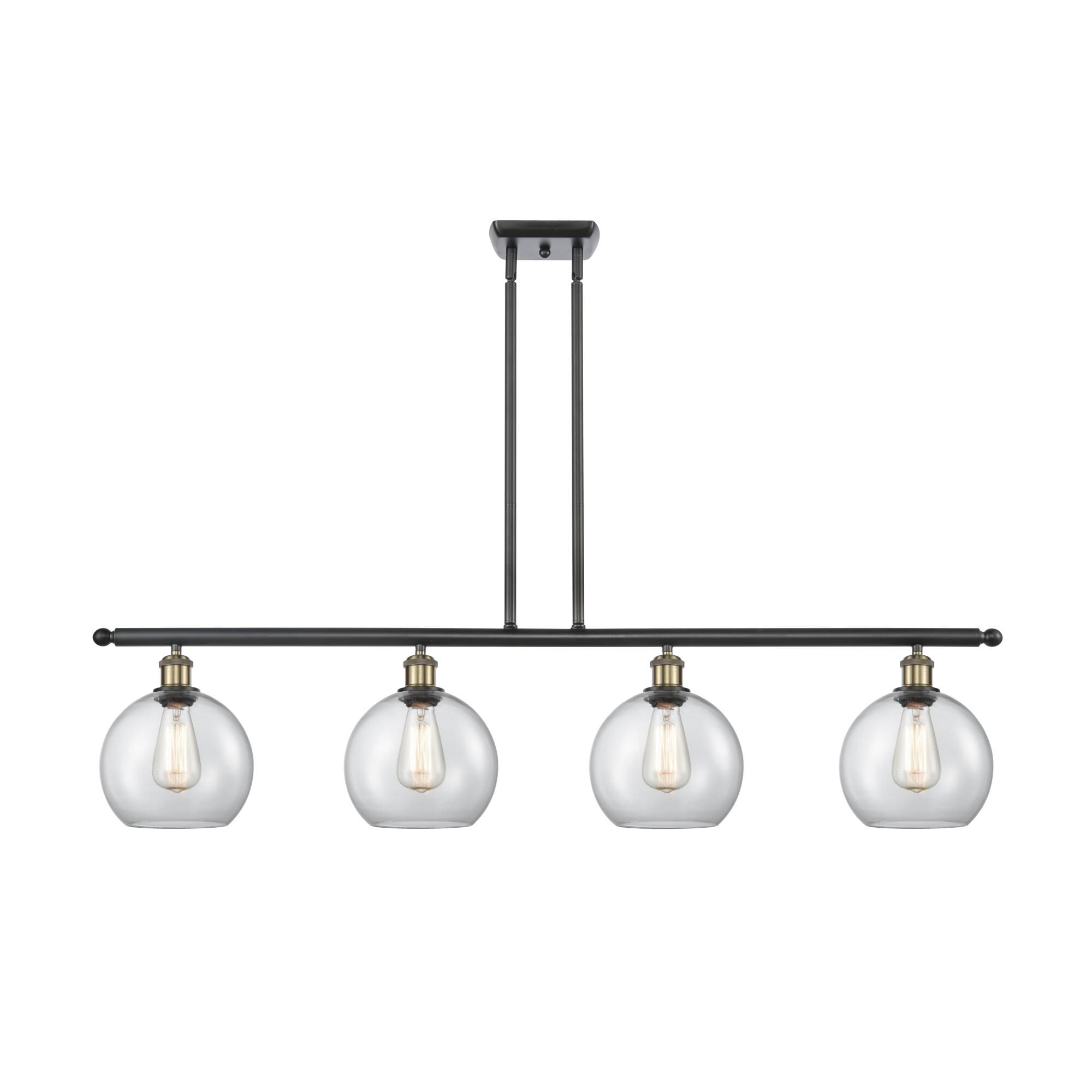 Bruno Marashlian Athens 48 Inch 4 Light Linear Suspension Light by Innovations Lighting