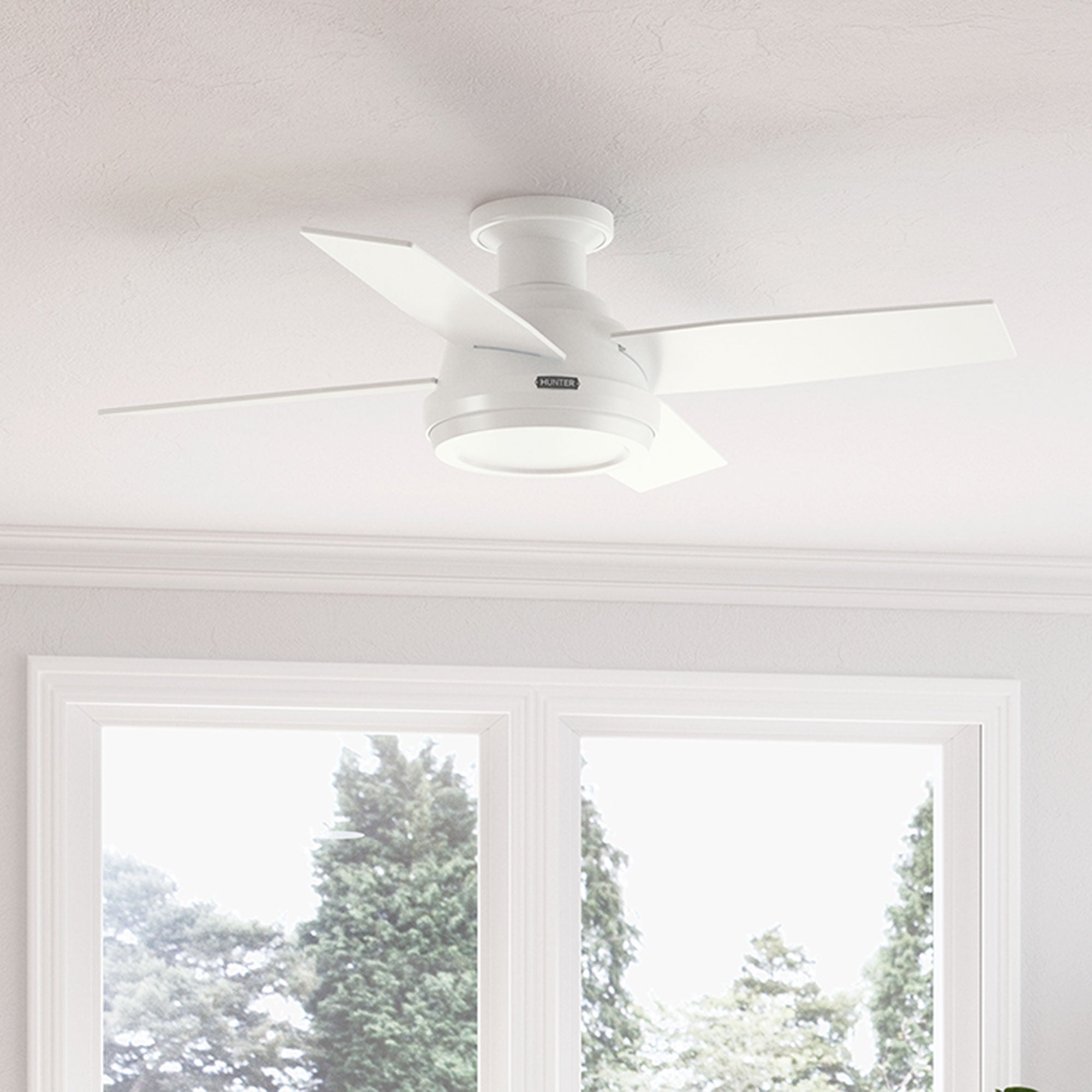 Dempsey 44 Inch Flush Mount Fan,