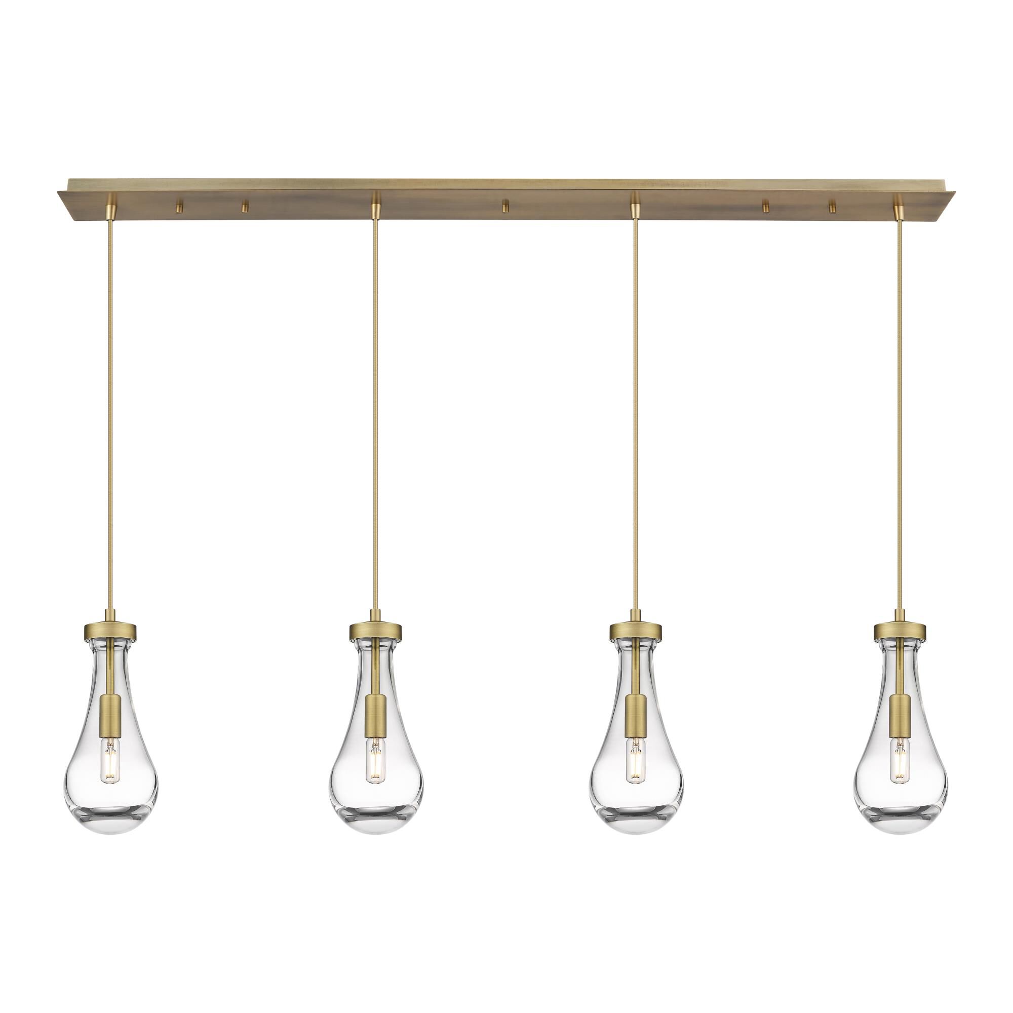 Bruno Marashlian Owego 48 Inch 4 Light Linear Suspension Light by Innovations Lighting