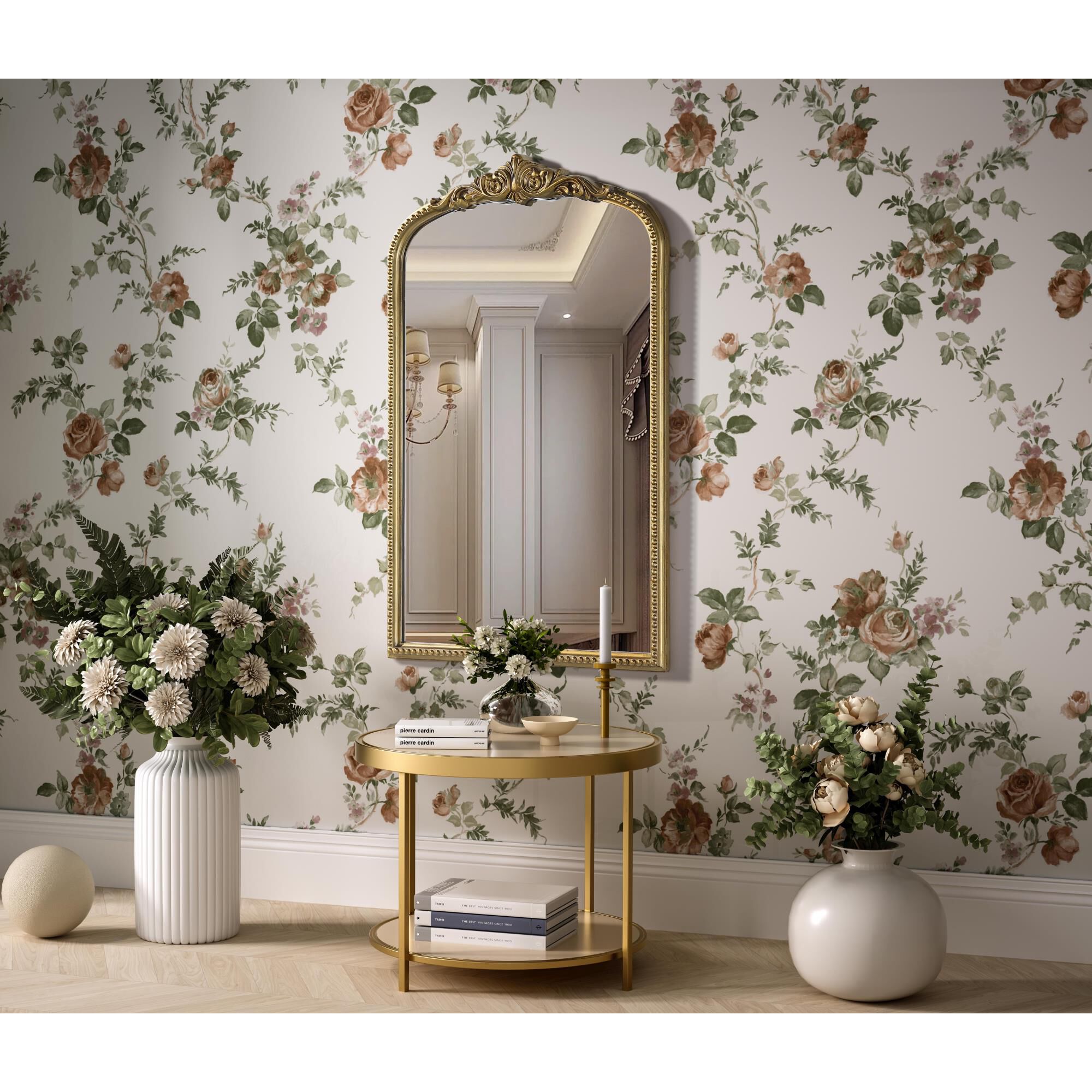 Shown in Antique Brass finish