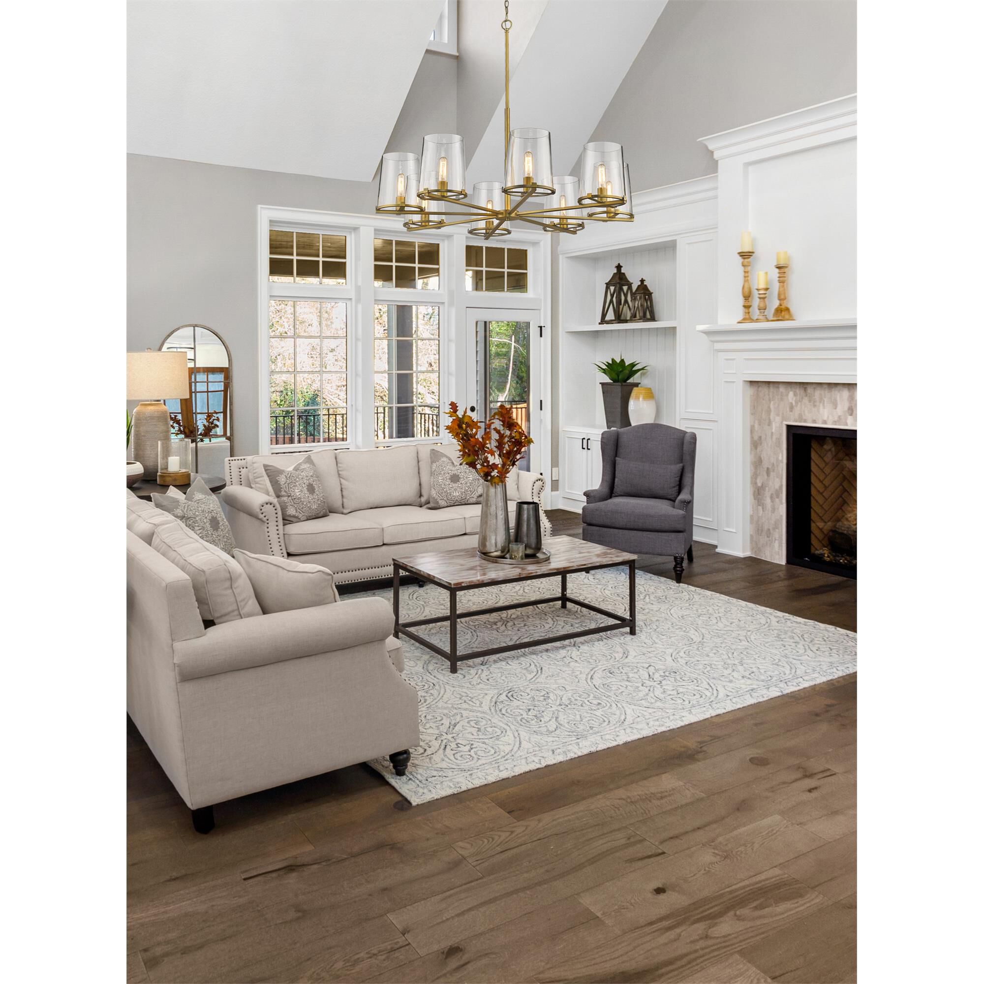 Callista 44 Inch 8 Light Chandelier by Z-Lite