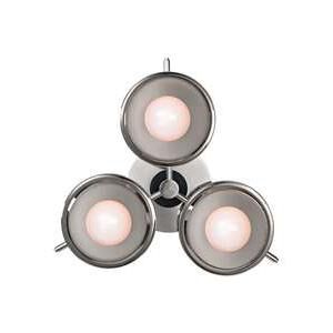 Shown in Polished Nickel finish and Opal Matte glass 